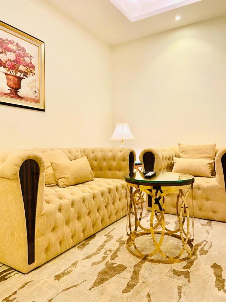 Living room in Golden Dream Hotel