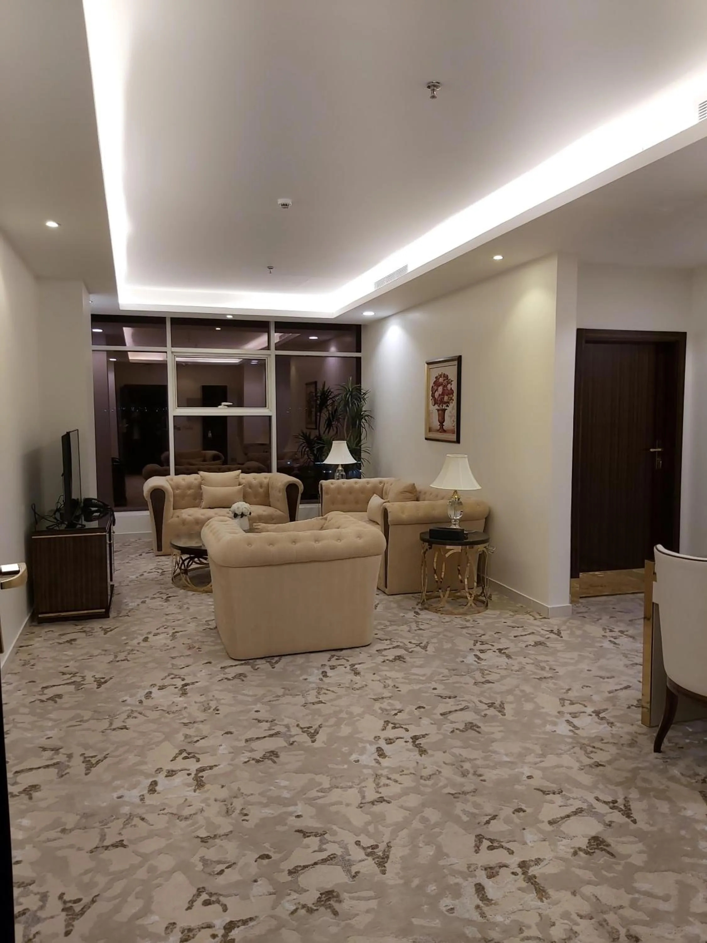 Living room in Golden Dream Hotel