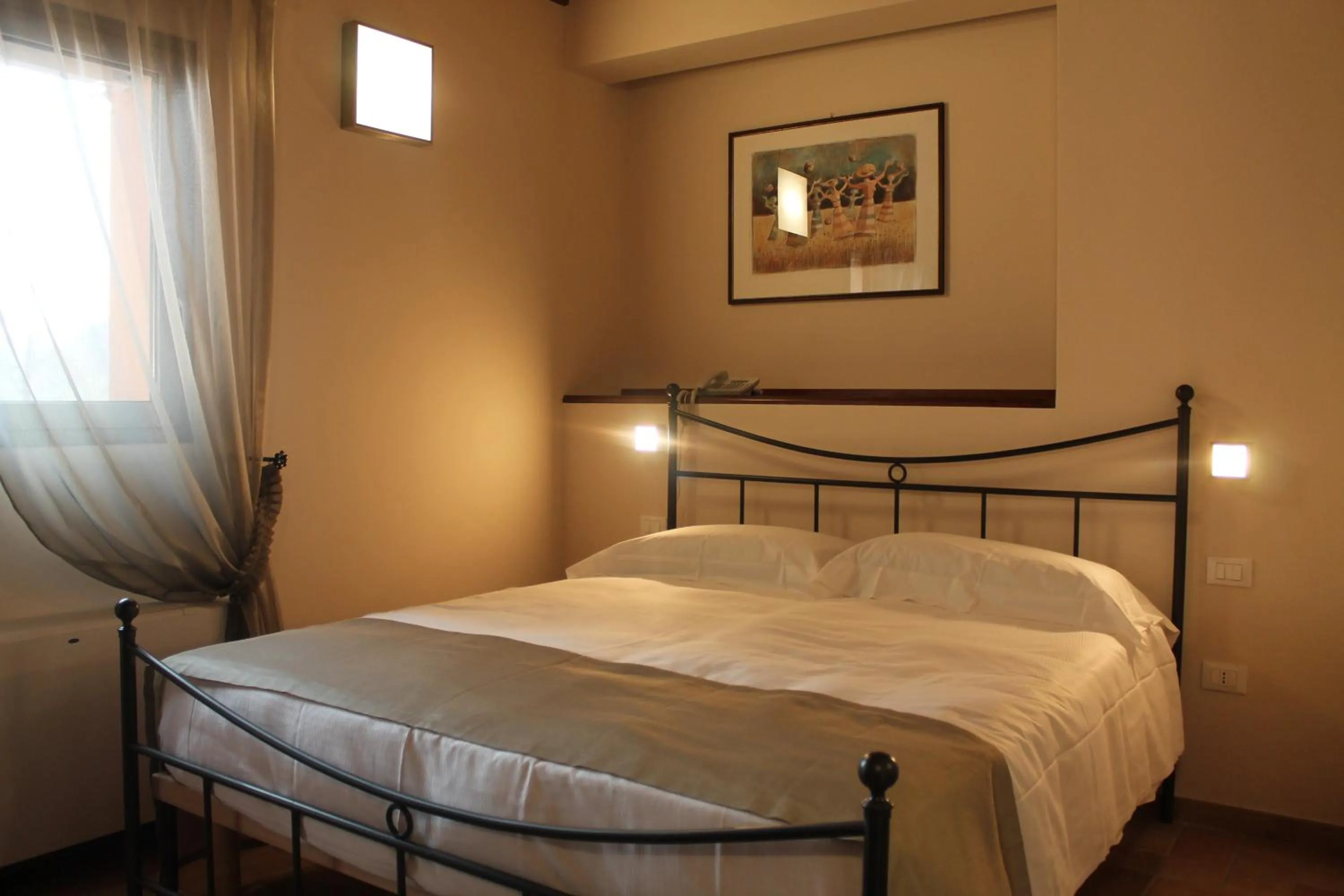 Bed in Agriturismo Ben Ti Voglio