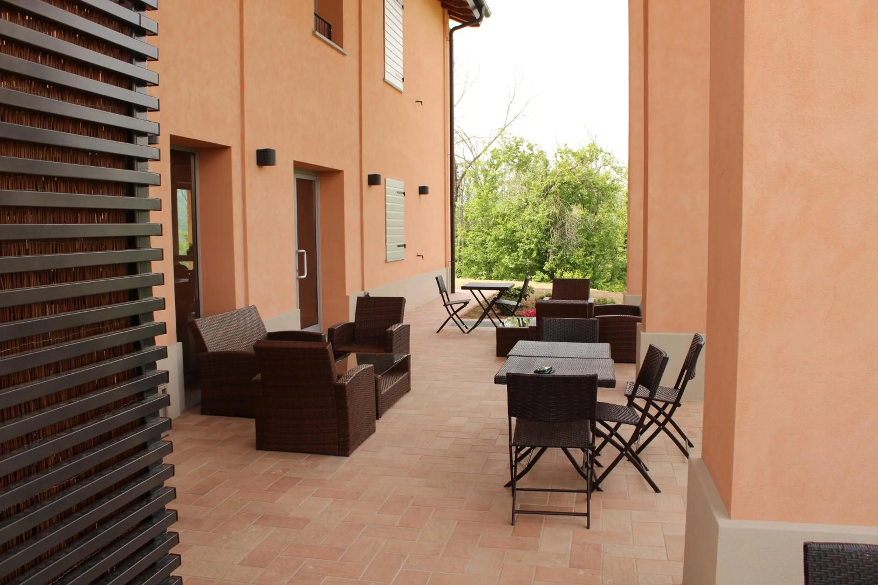 Patio in Agriturismo Ben Ti Voglio