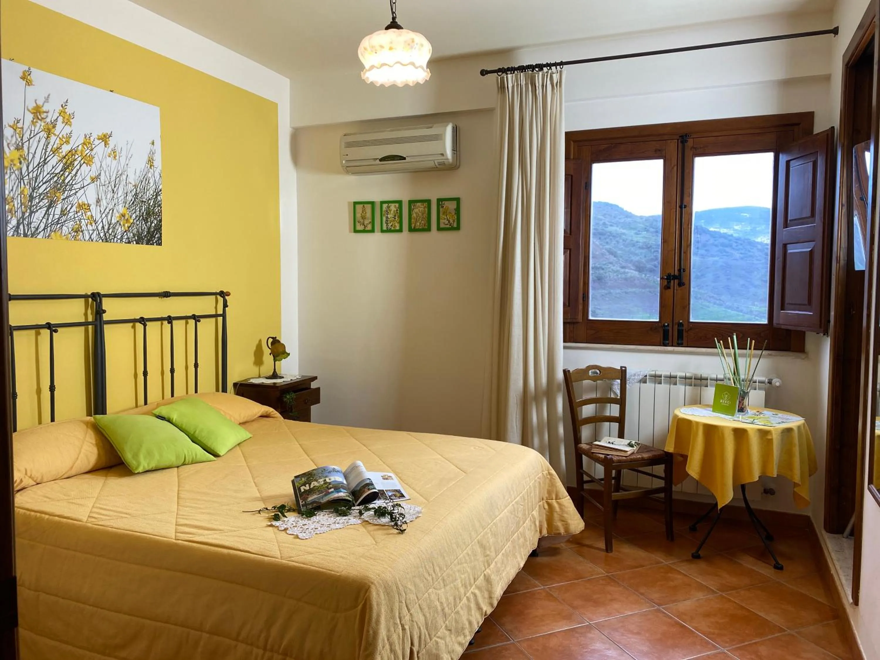 Bedroom, Bed in Azienda Agrituristica Bergi