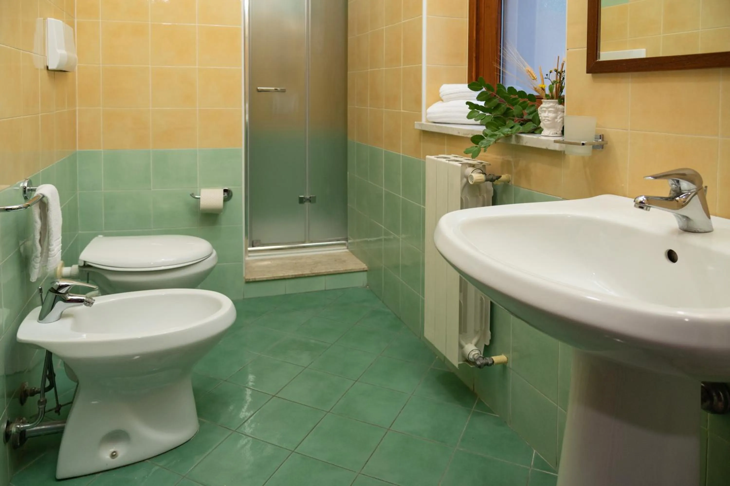 Bathroom in Azienda Agrituristica Bergi