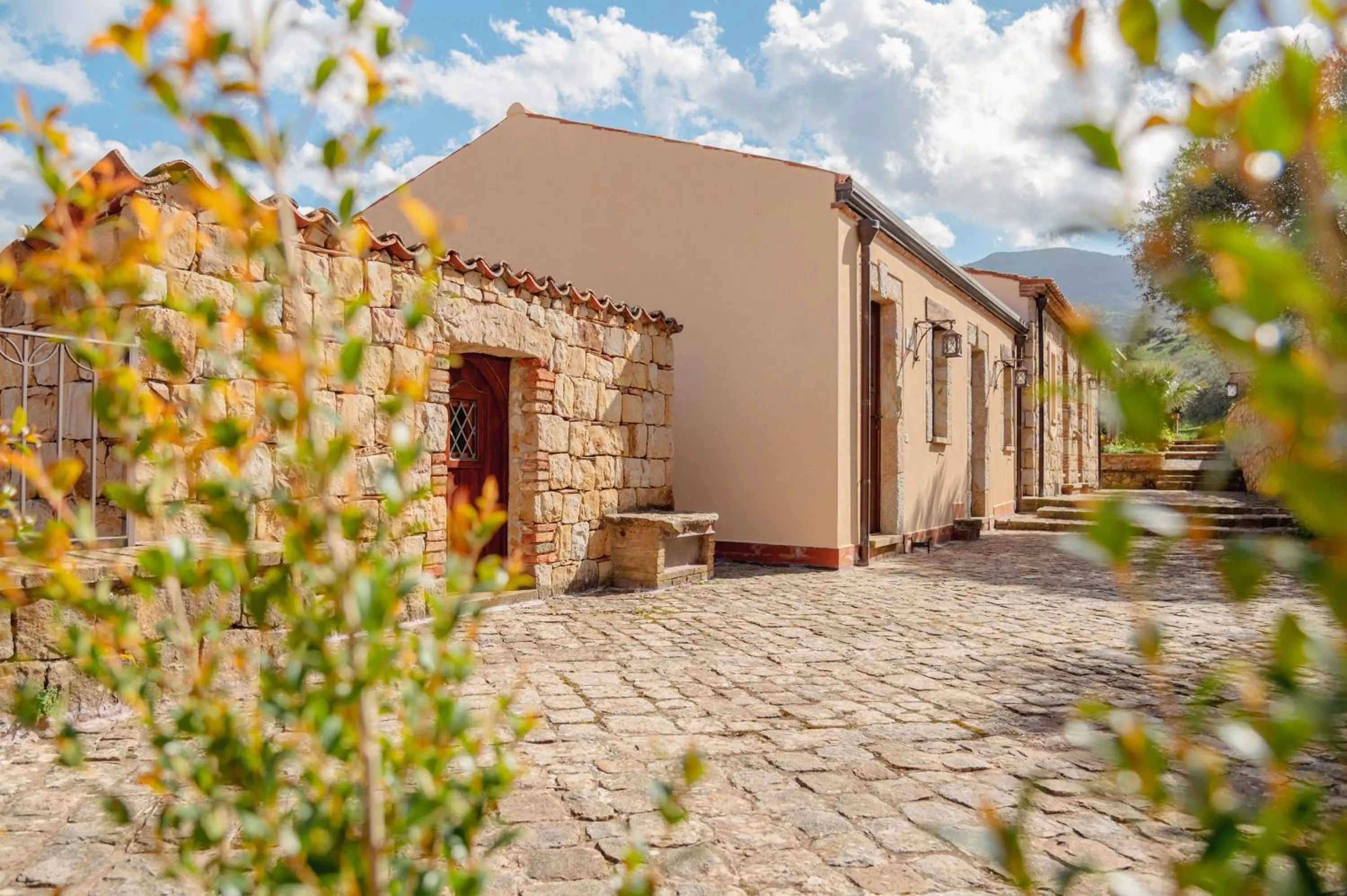 Patio in Azienda Agrituristica Bergi
