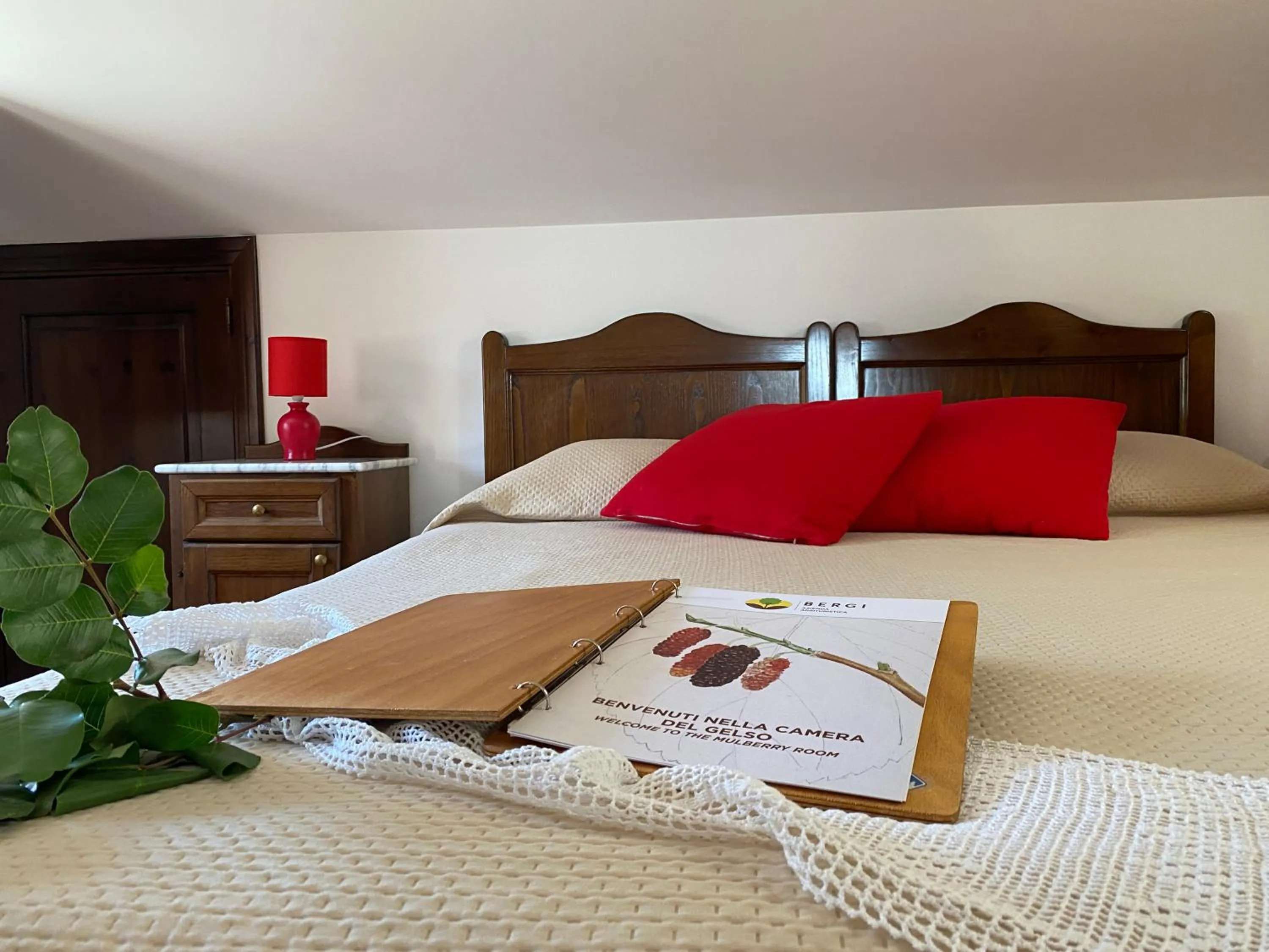 Bedroom, Bed in Azienda Agrituristica Bergi