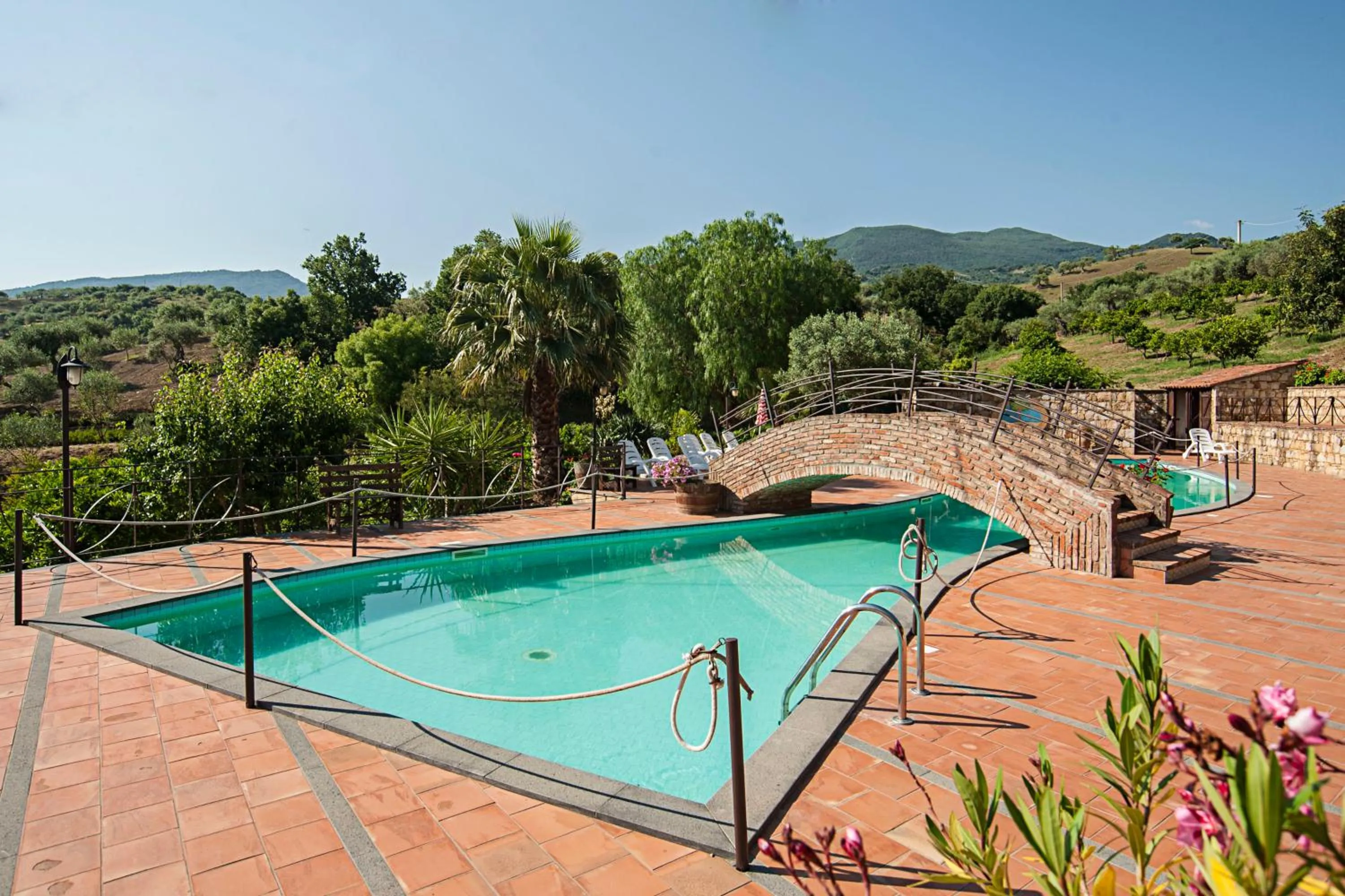 Swimming pool in Azienda Agrituristica Bergi