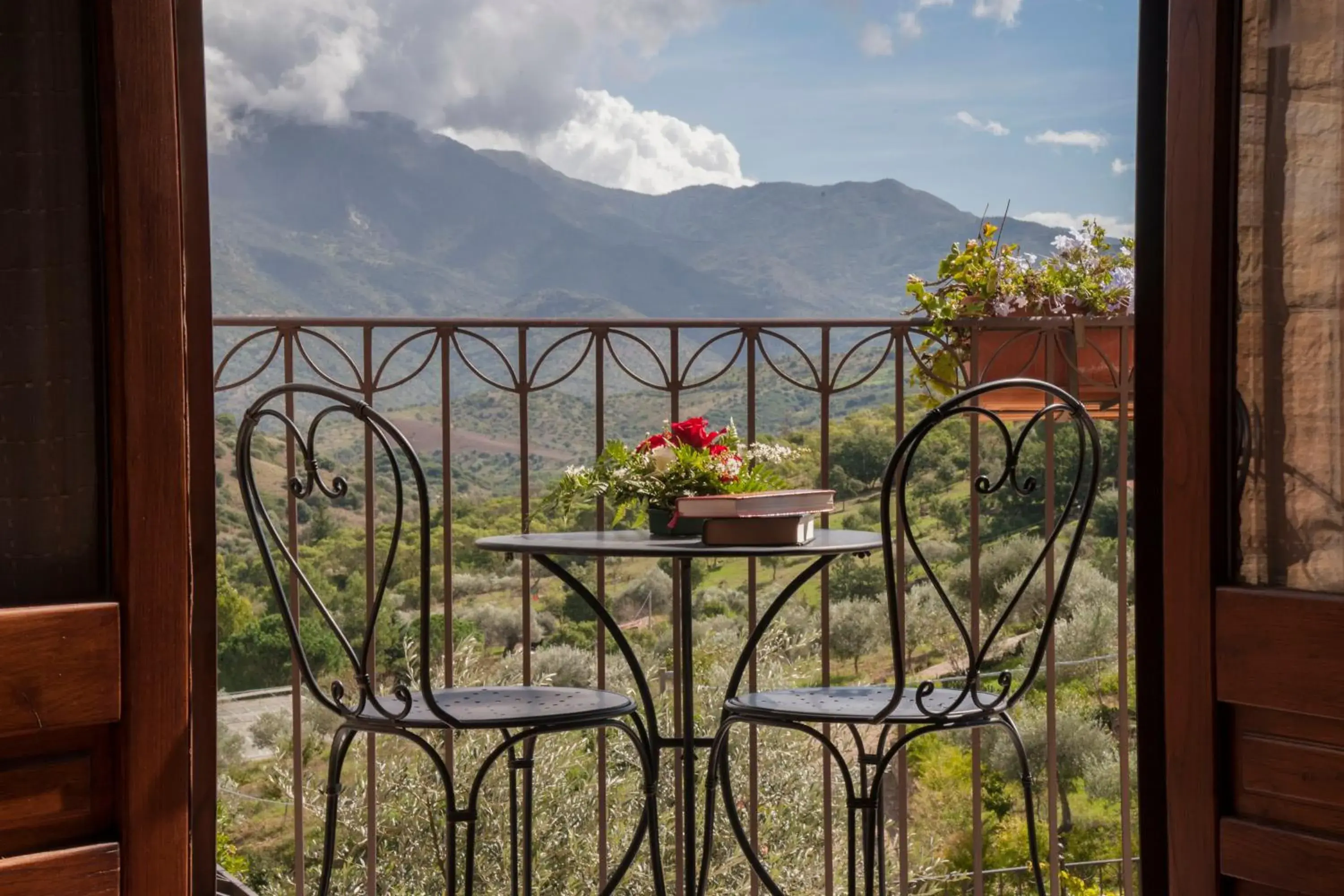 Garden view in Azienda Agrituristica Bergi Garden view in Azienda Agrituristica Bergi