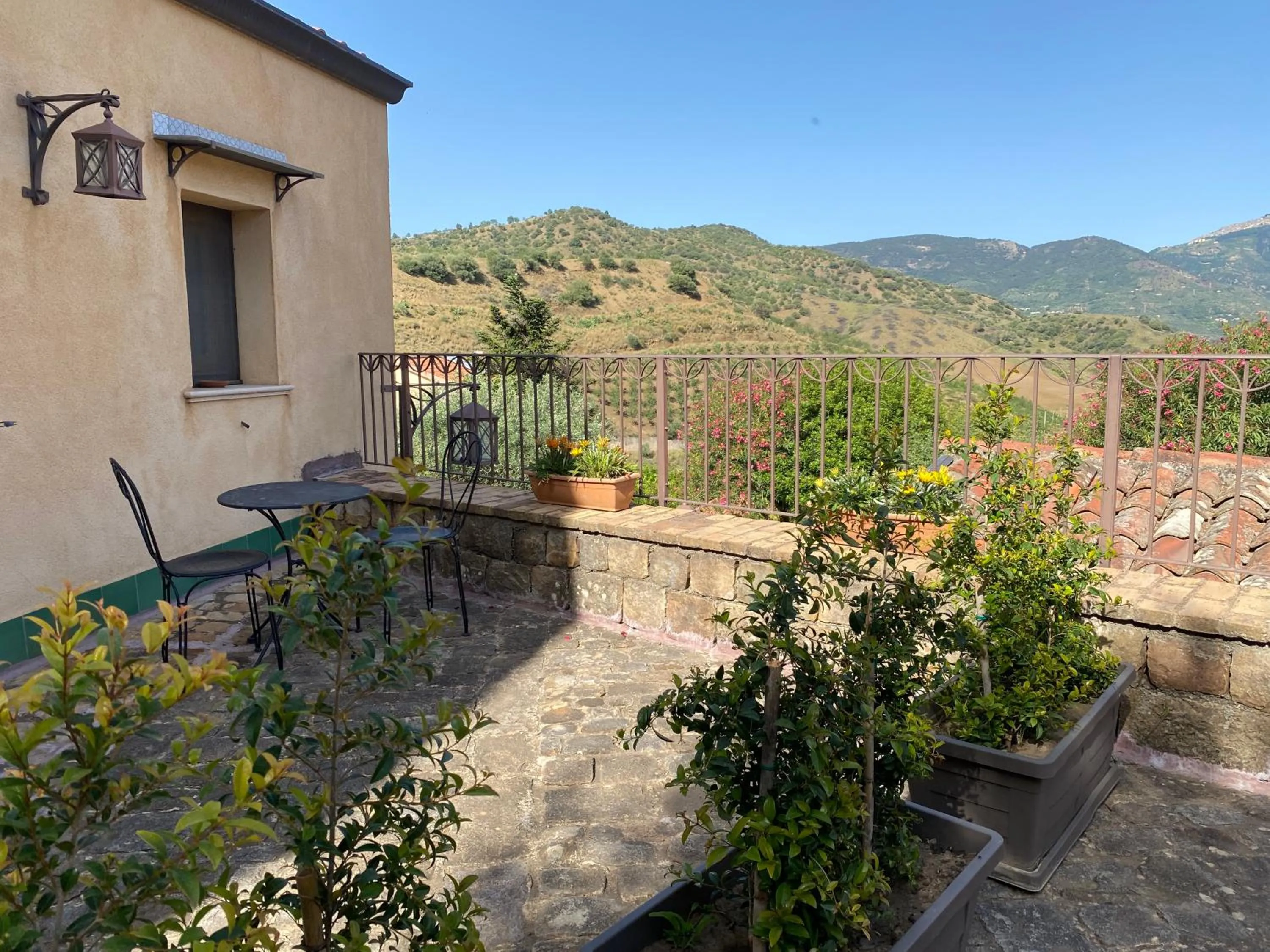 Patio in Azienda Agrituristica Bergi