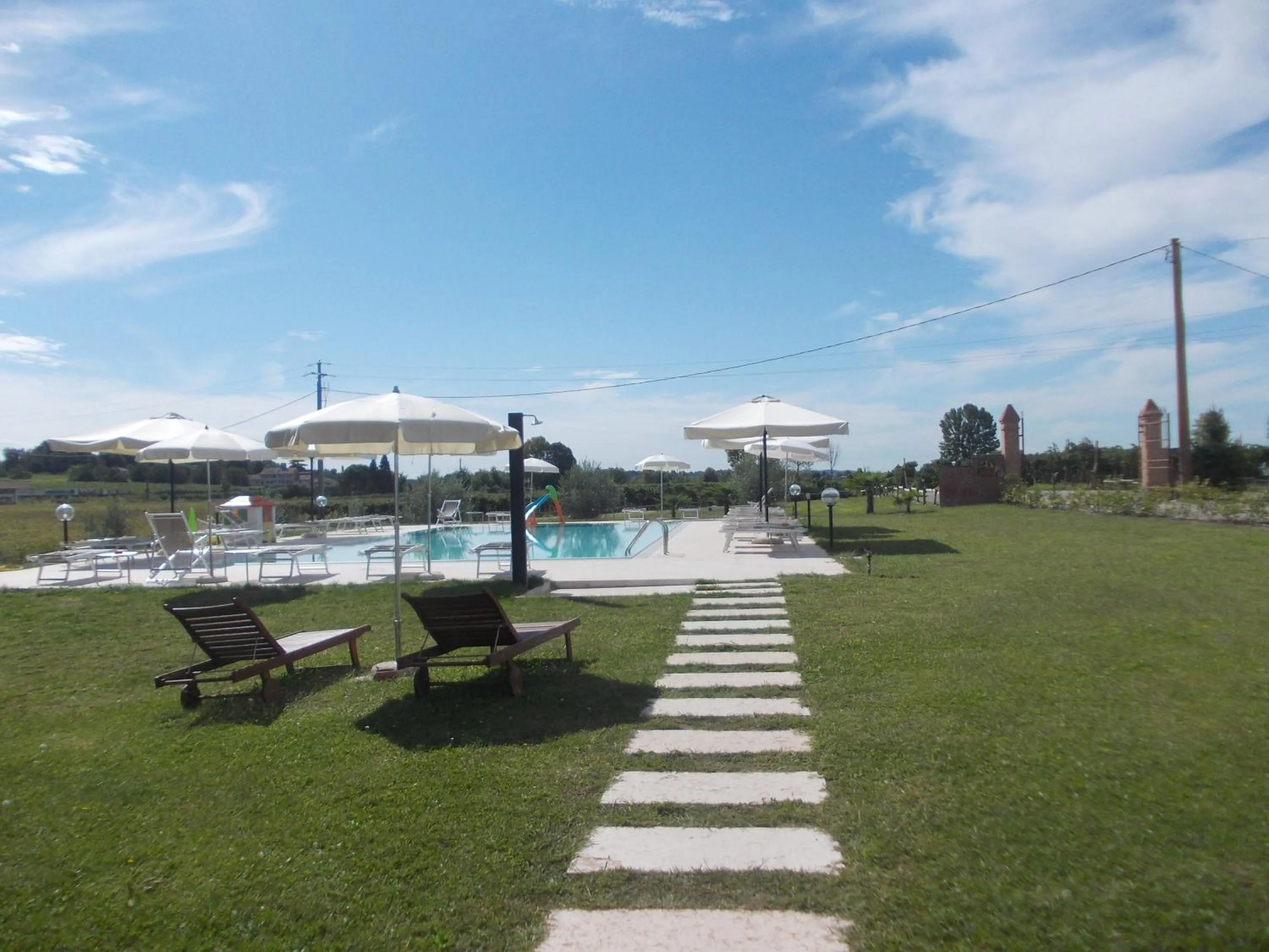 Pool view in Agriturismo Bosco Del Gal