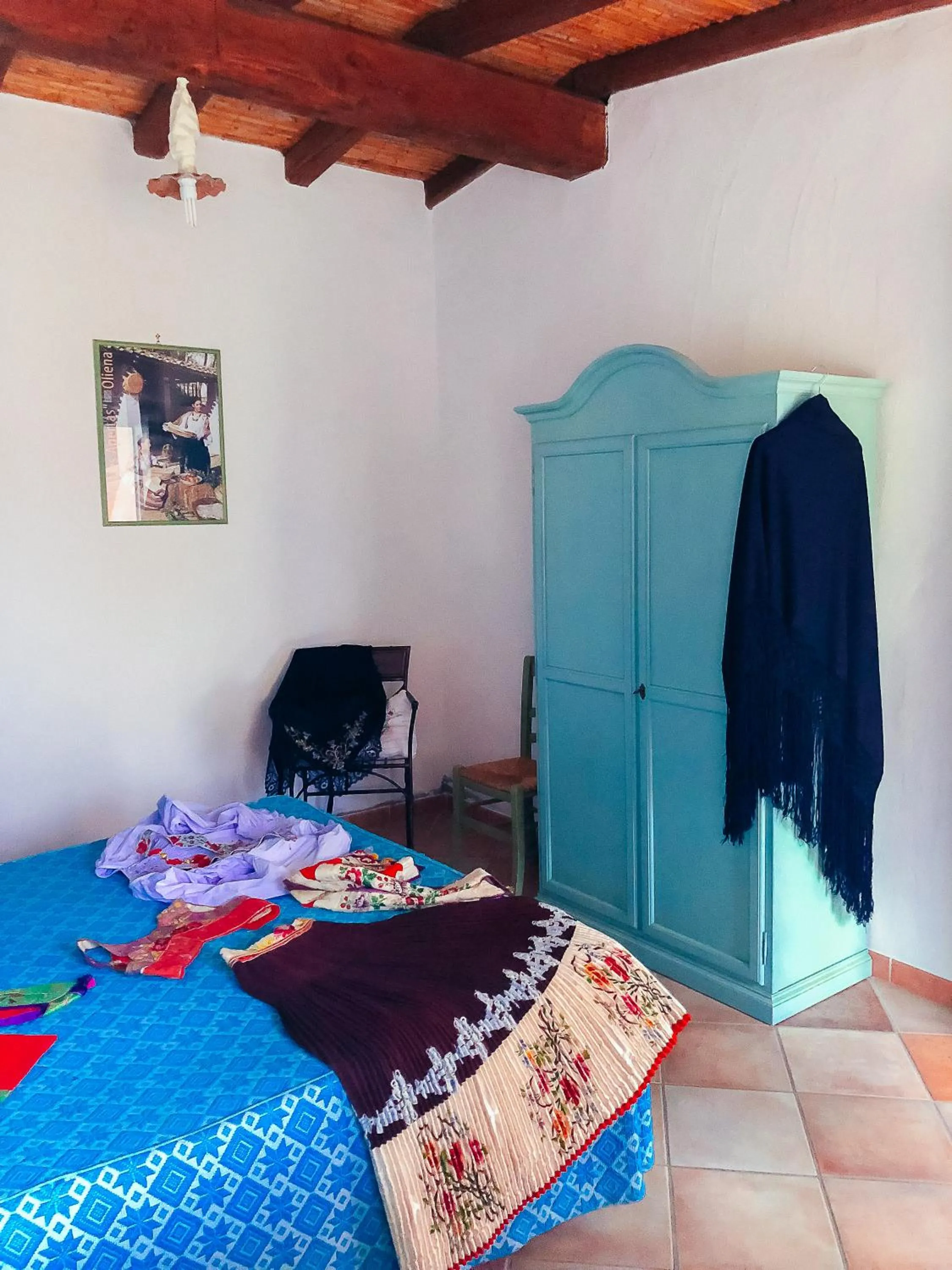 Bed in Agriturismo Camisadu