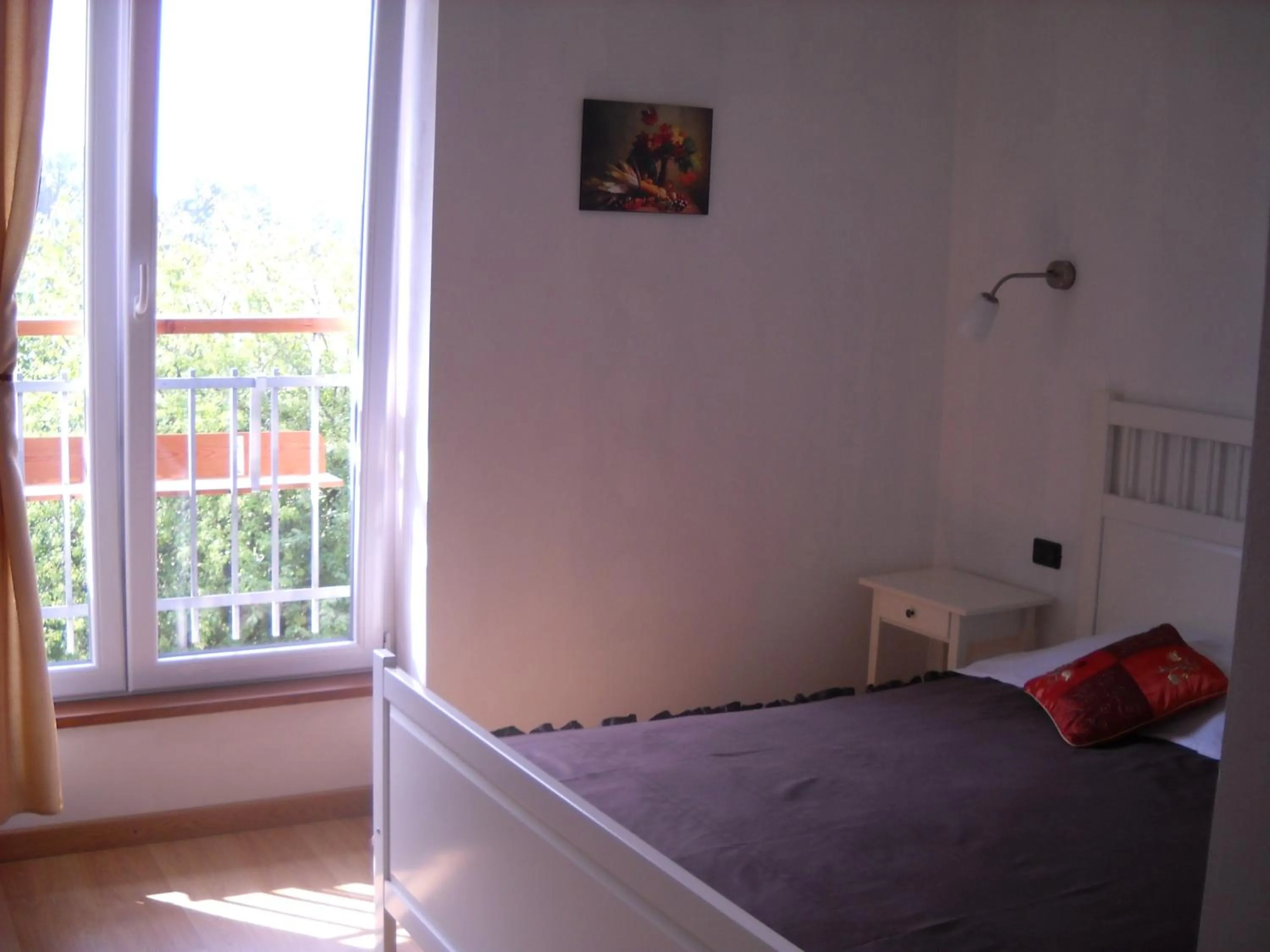 Balcony/Terrace, Bed in Agriturismo Campi Di Grano