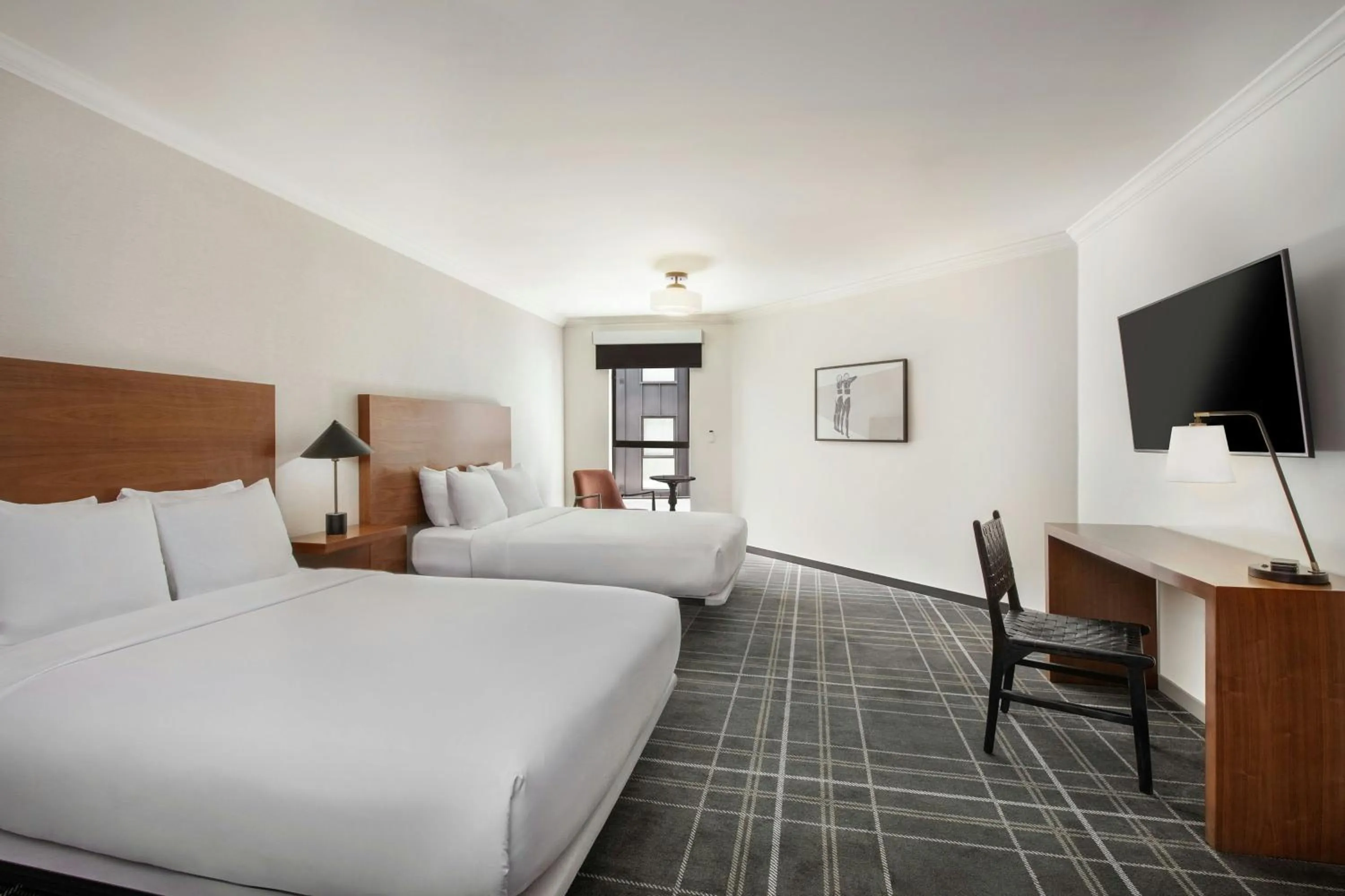 Photo of the whole room, Bed in FOUND Hotel, Santa Monica, Series by Marriott