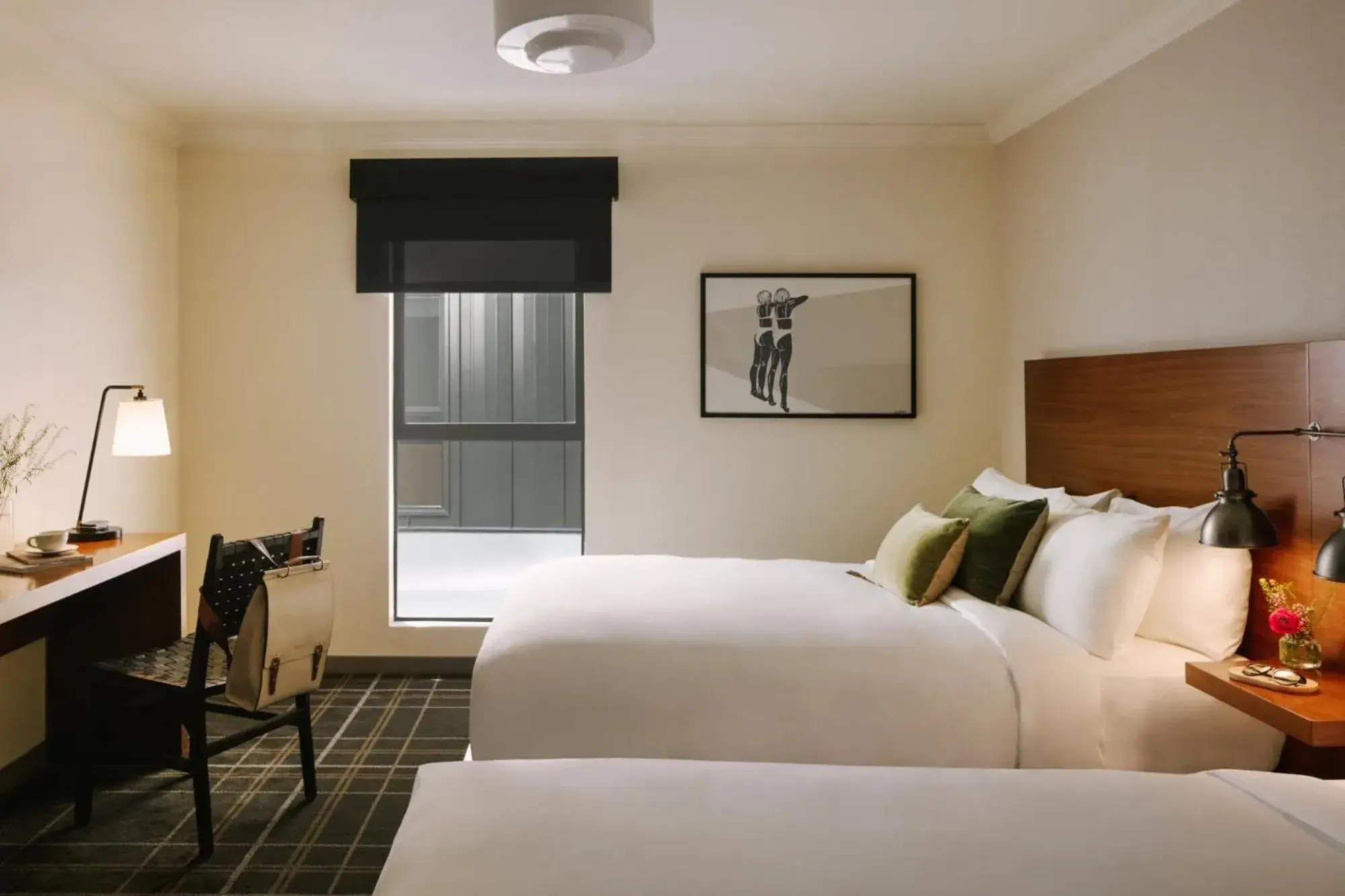 Queen Room with Two Queen Beds - Disability Access in FOUND Hotel, Santa Monica Queen Room with Two Queen Beds - Disability Access in FOUND Hotel, Santa Monica