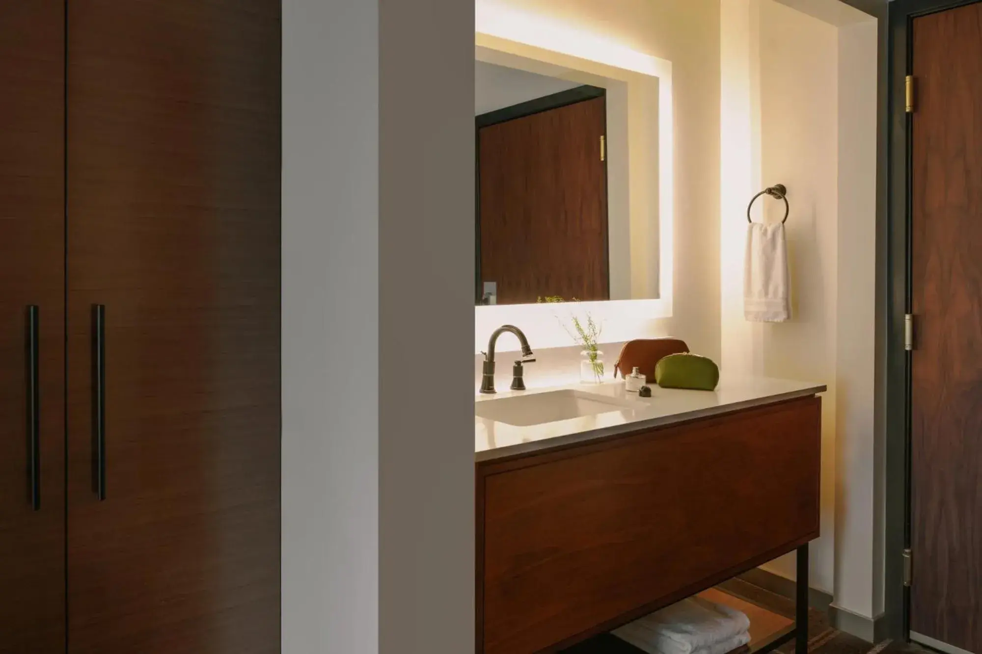 Bathroom in FOUND Hotel, Santa Monica Bathroom in FOUND Hotel, Santa Monica