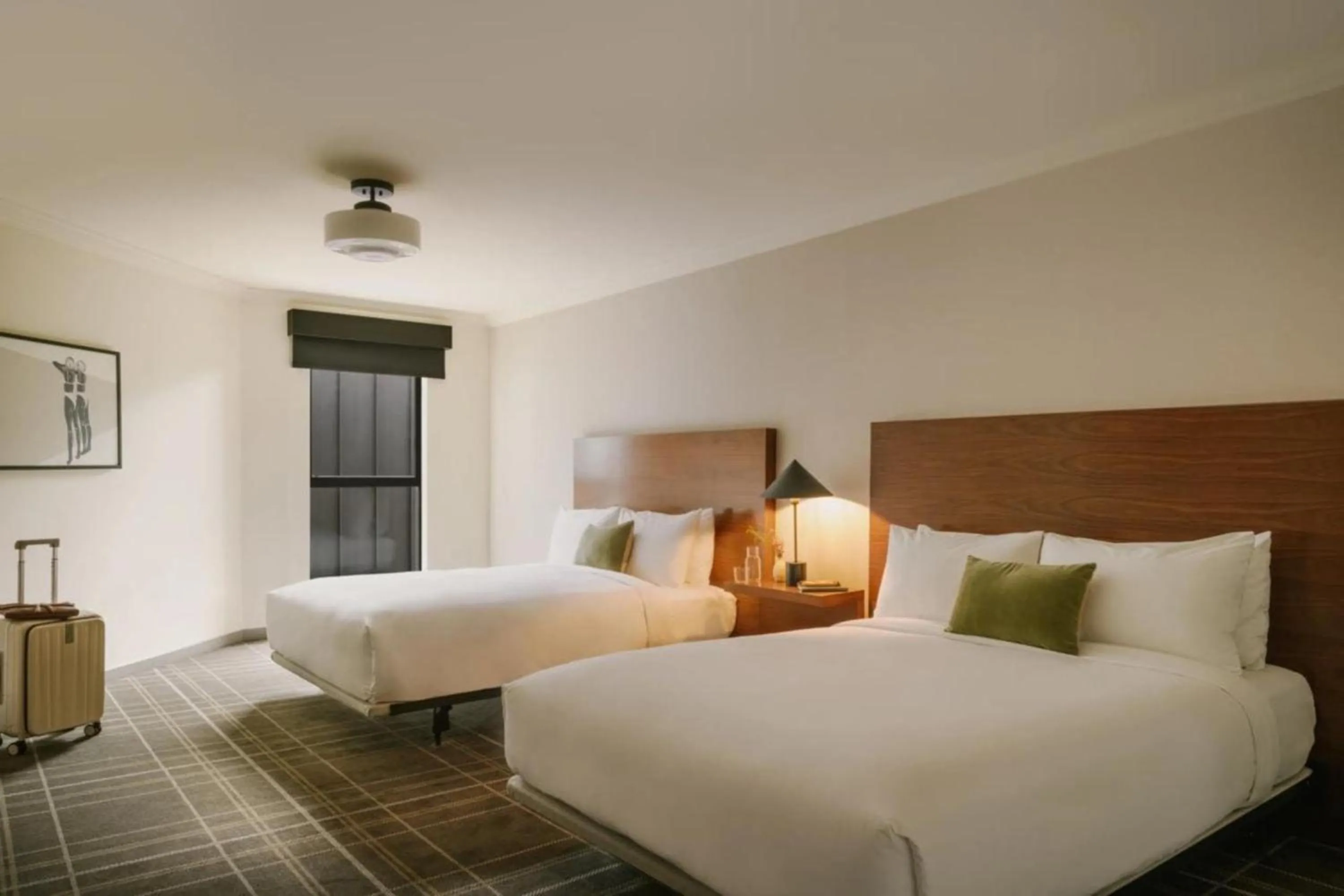 Bed in FOUND Hotel, Santa Monica