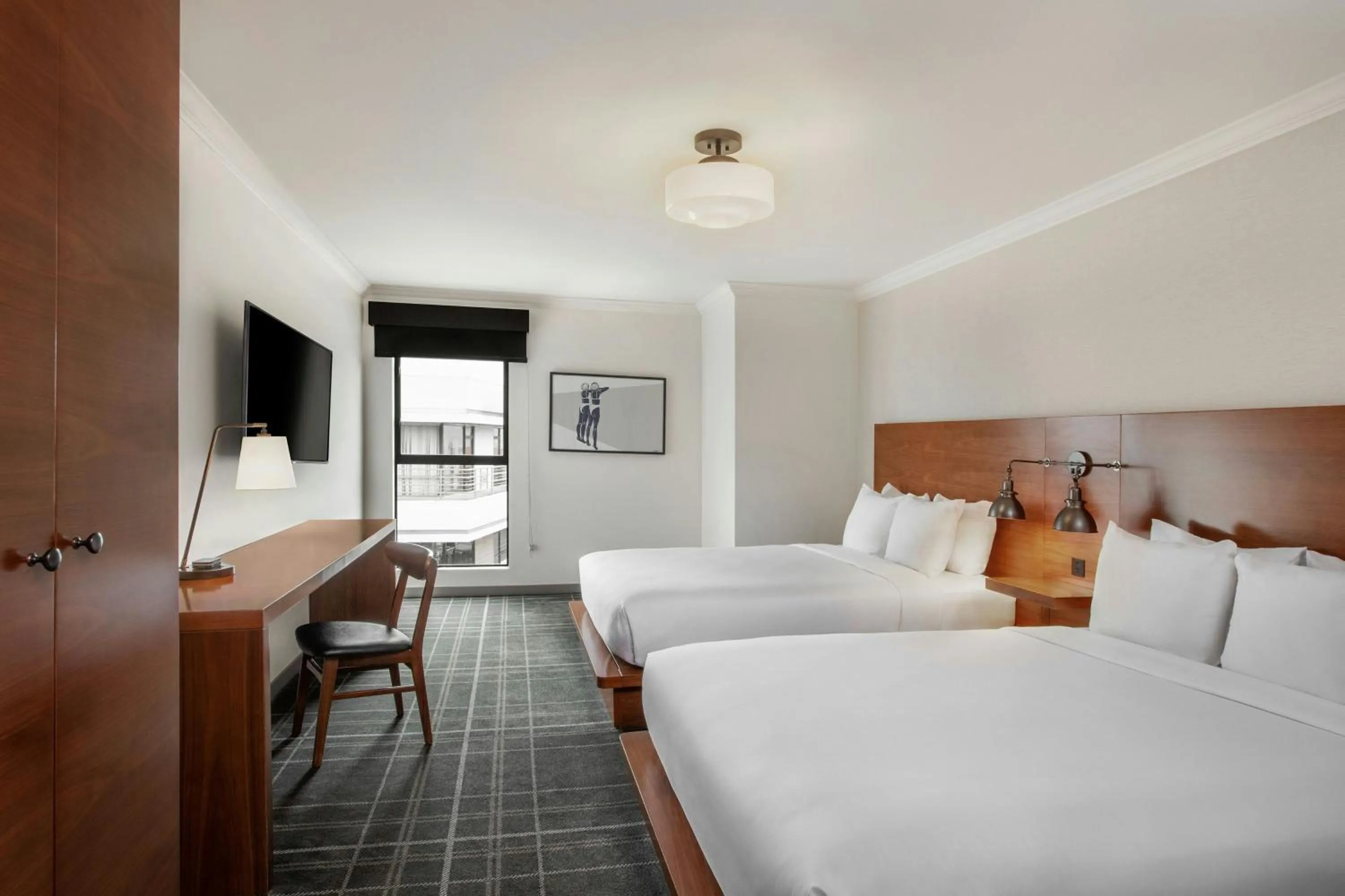 Photo of the whole room, Bed in FOUND Hotel, Santa Monica, Series by Marriott