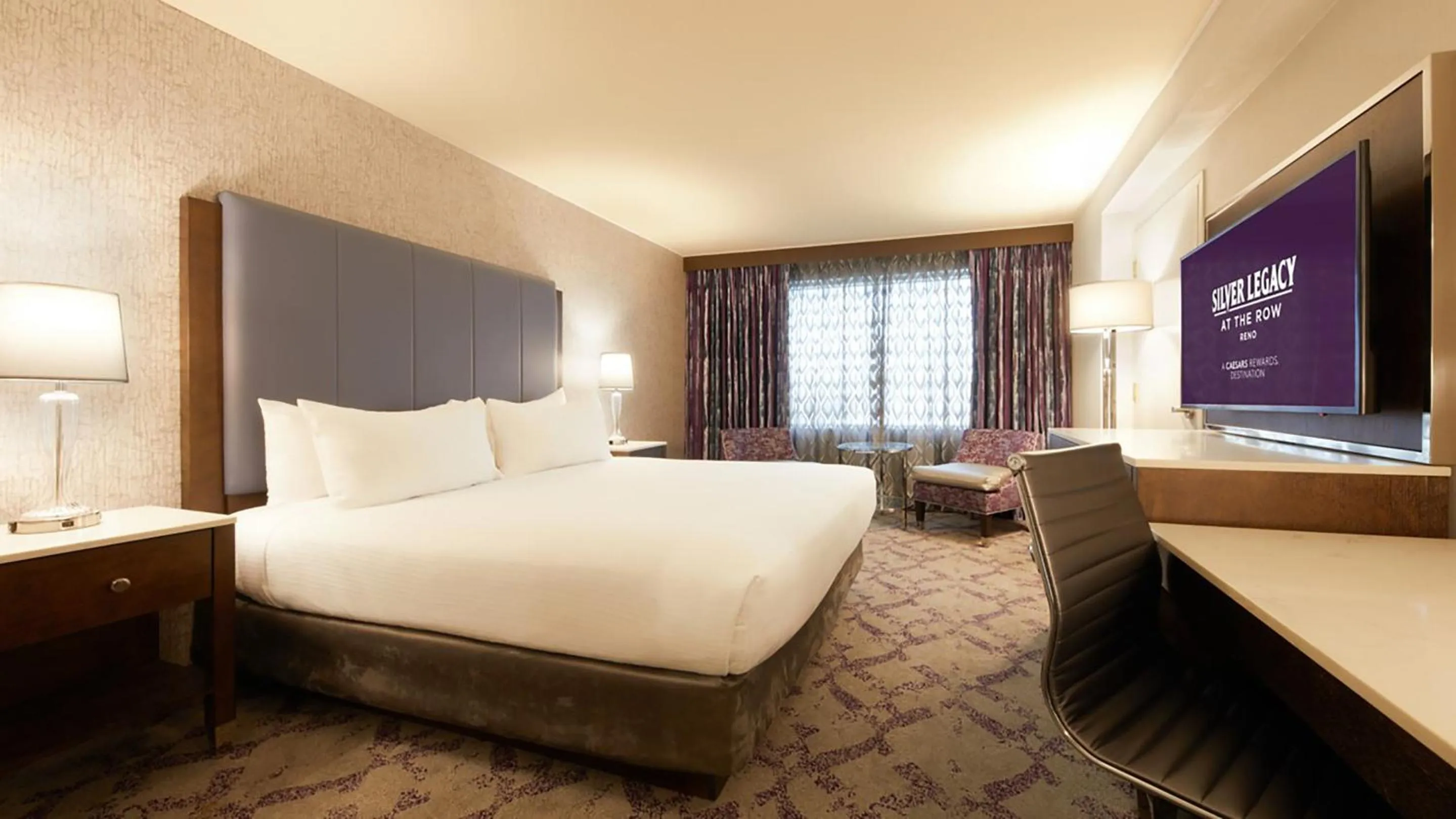 Bed in Silver Legacy Reno, A Caesars Destination
