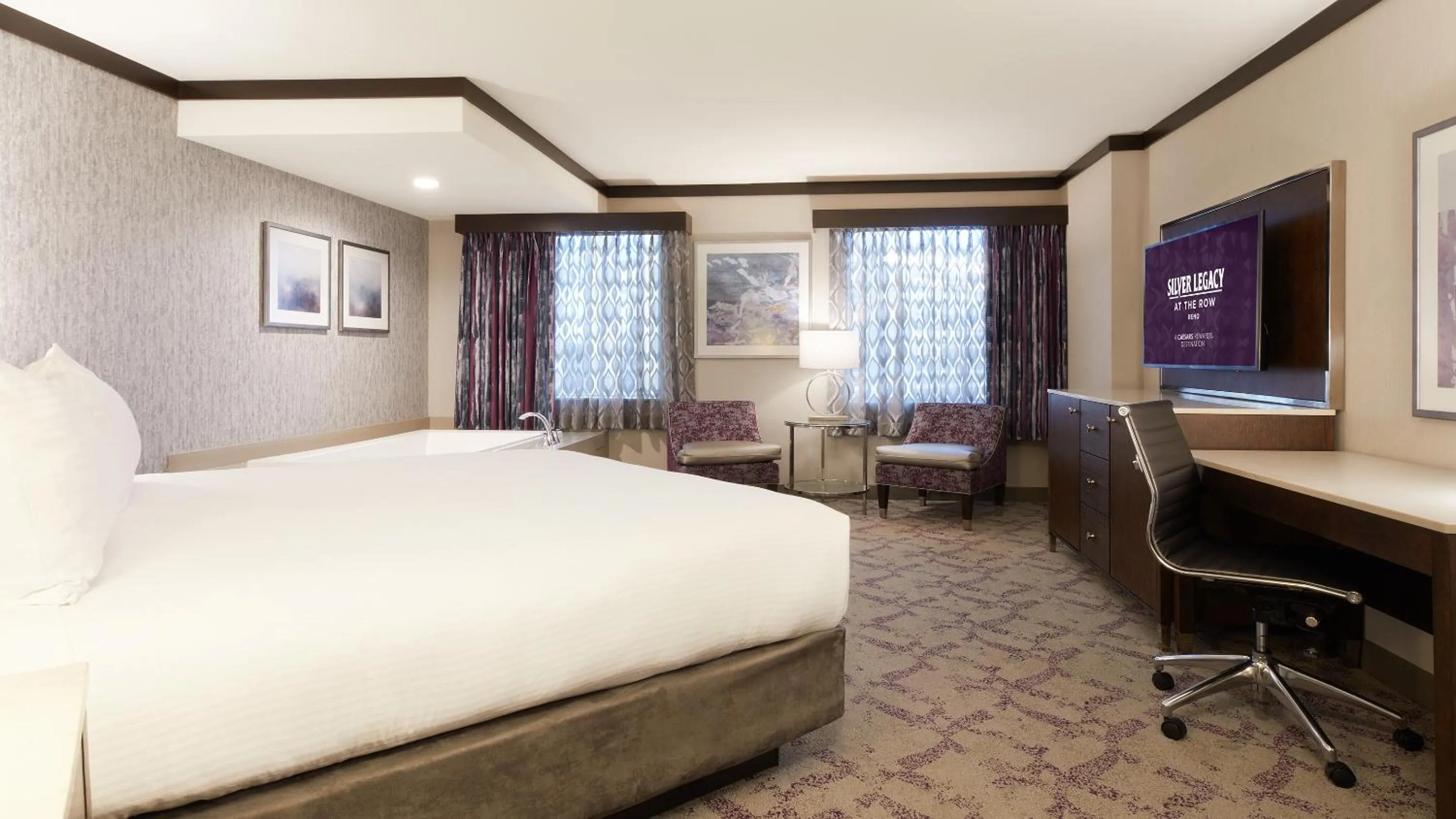 Bed in Silver Legacy Reno, A Caesars Destination