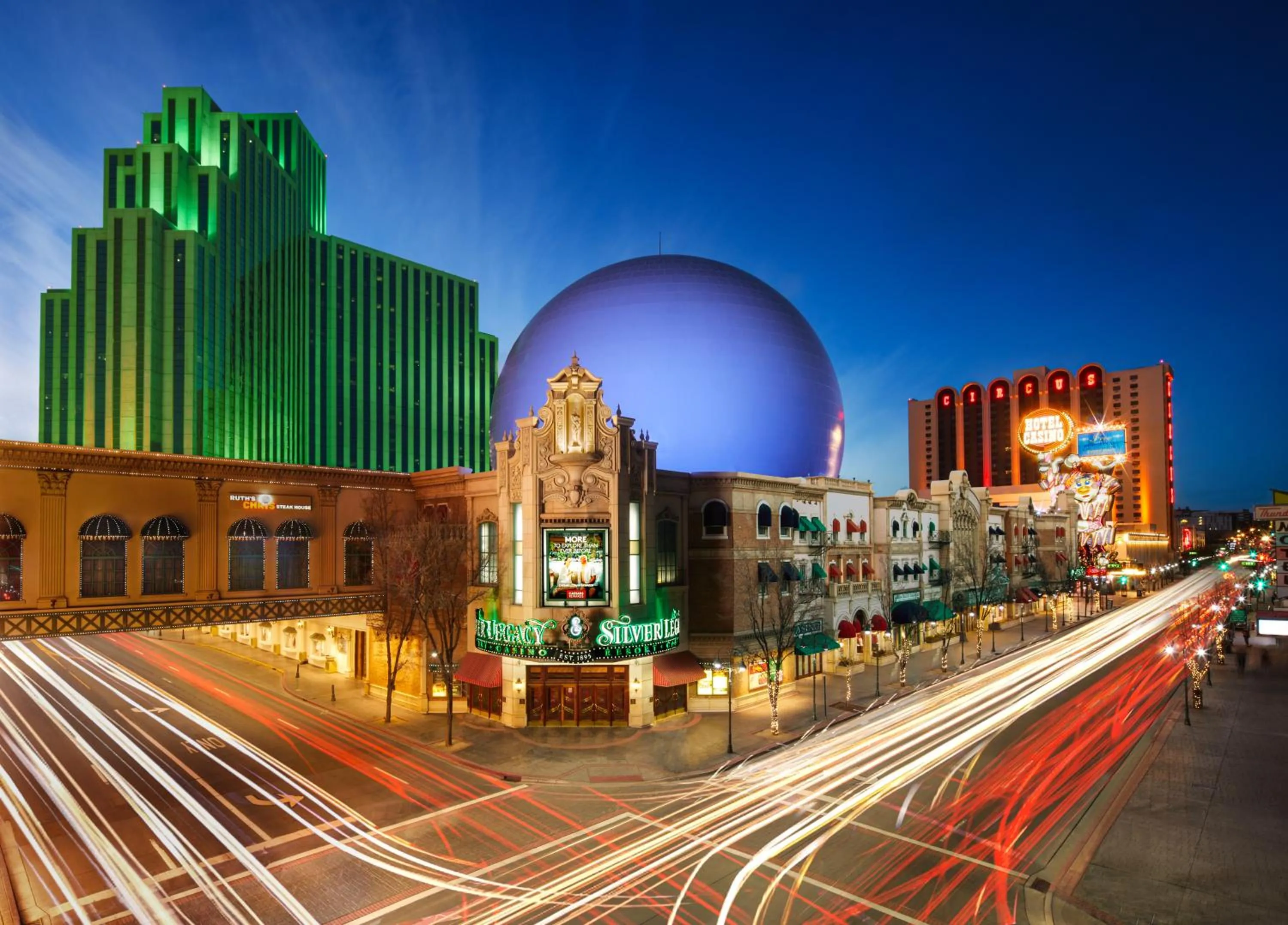 Property building in Silver Legacy Reno, A Caesars Destination