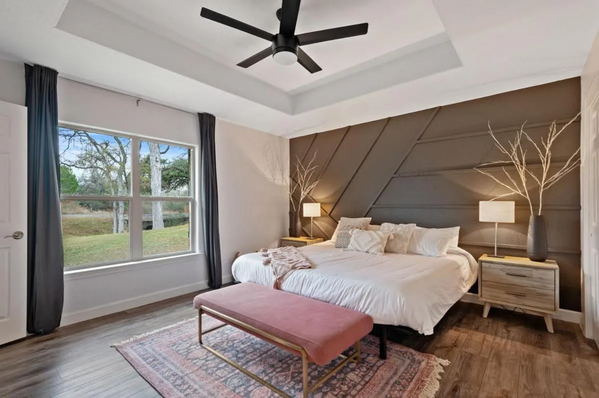 Bed in Lake LBJ 4BR Home w/ Boat Deck, Huge Yard