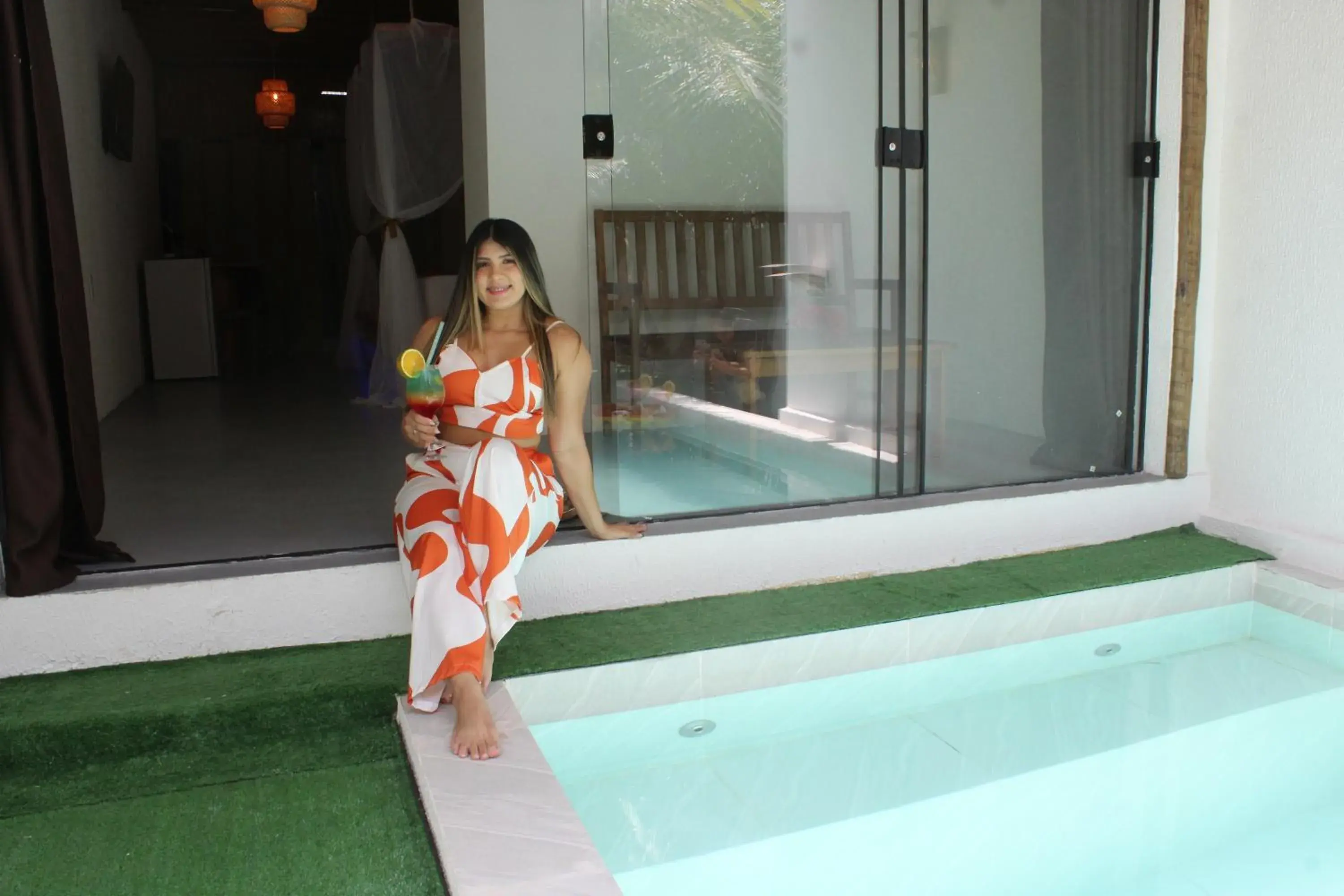 King Suite with Pool View - single occupancy in Pousada Village Sonhos Camocim King Suite with Pool View - single occupancy in Pousada Village Sonhos Camocim