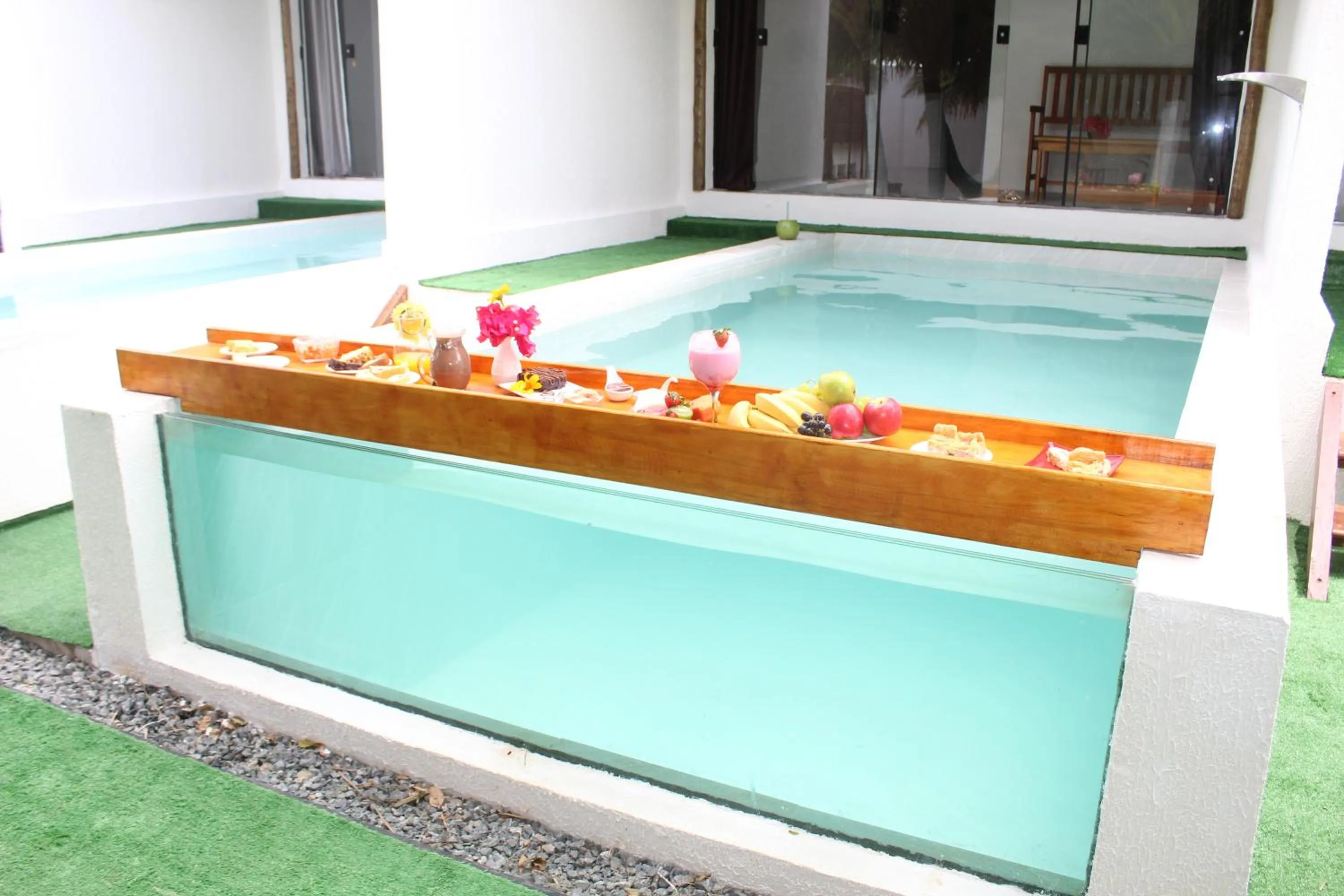 Pool view in Pousada Village Sonhos Camocim