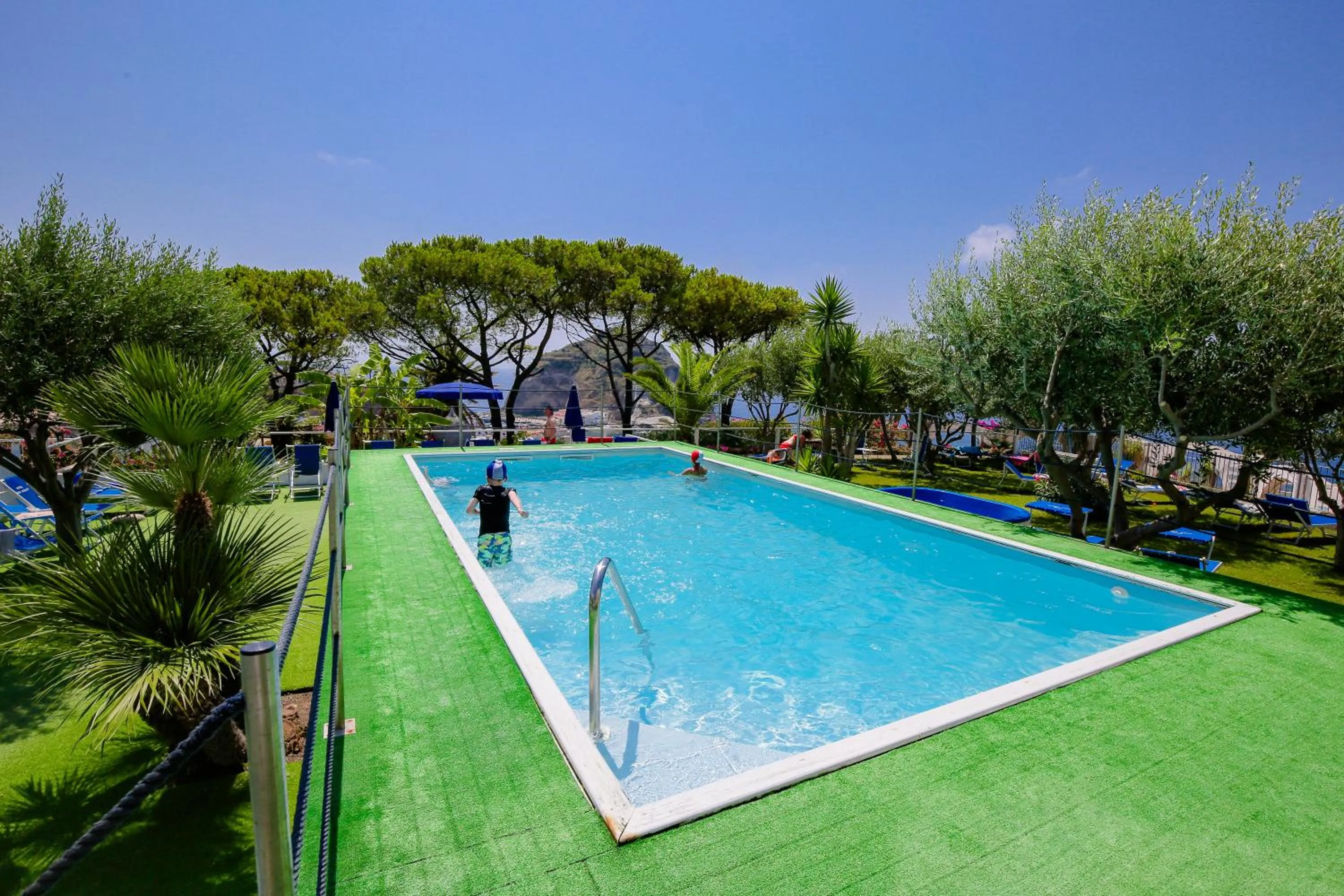 Swimming pool in Hotel Casa Adolfo Ischia