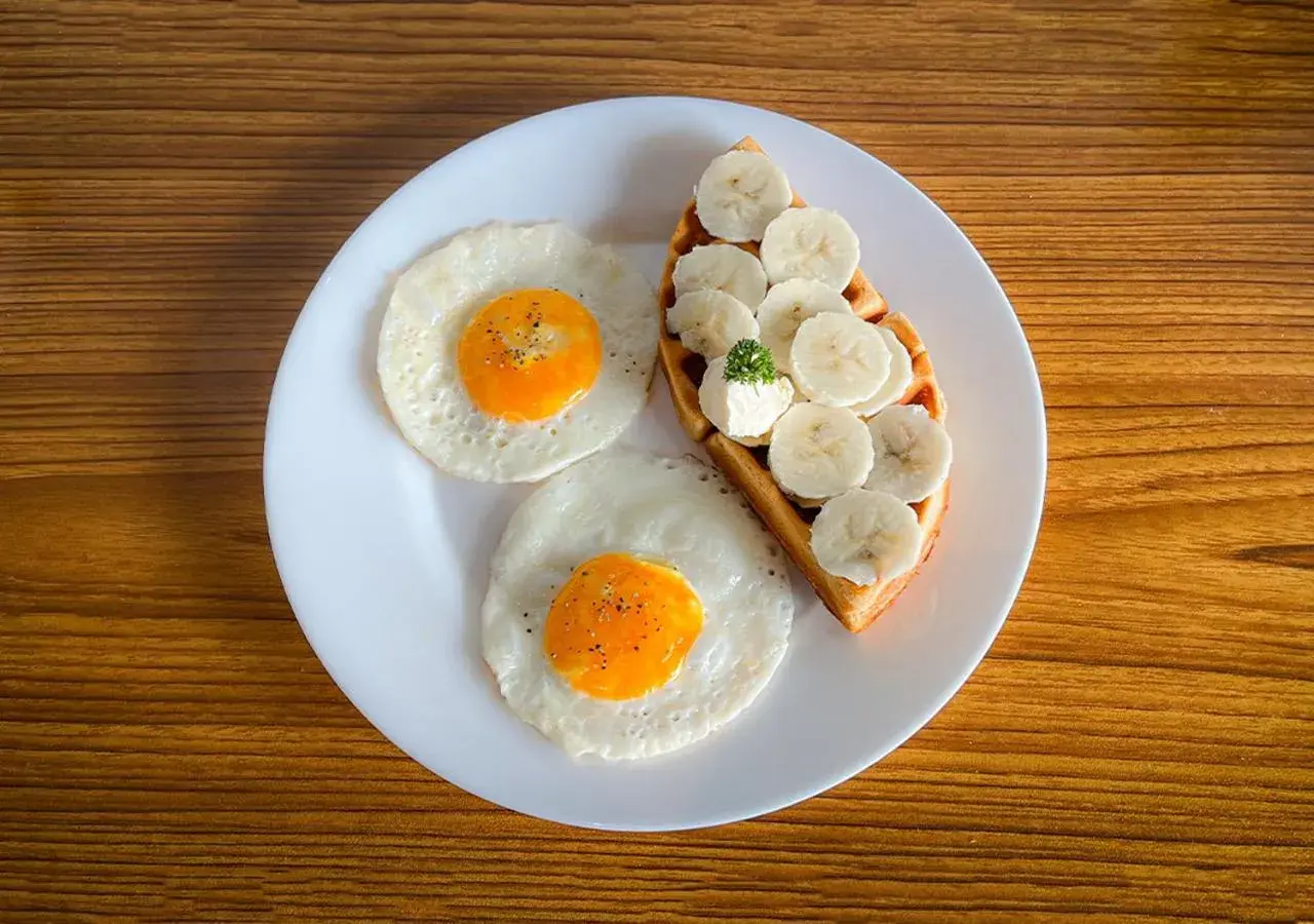 Continental breakfast in The Yellow Capsule Cancun Close to Airport Continental breakfast in The Yellow Capsule Cancun Close to Airport