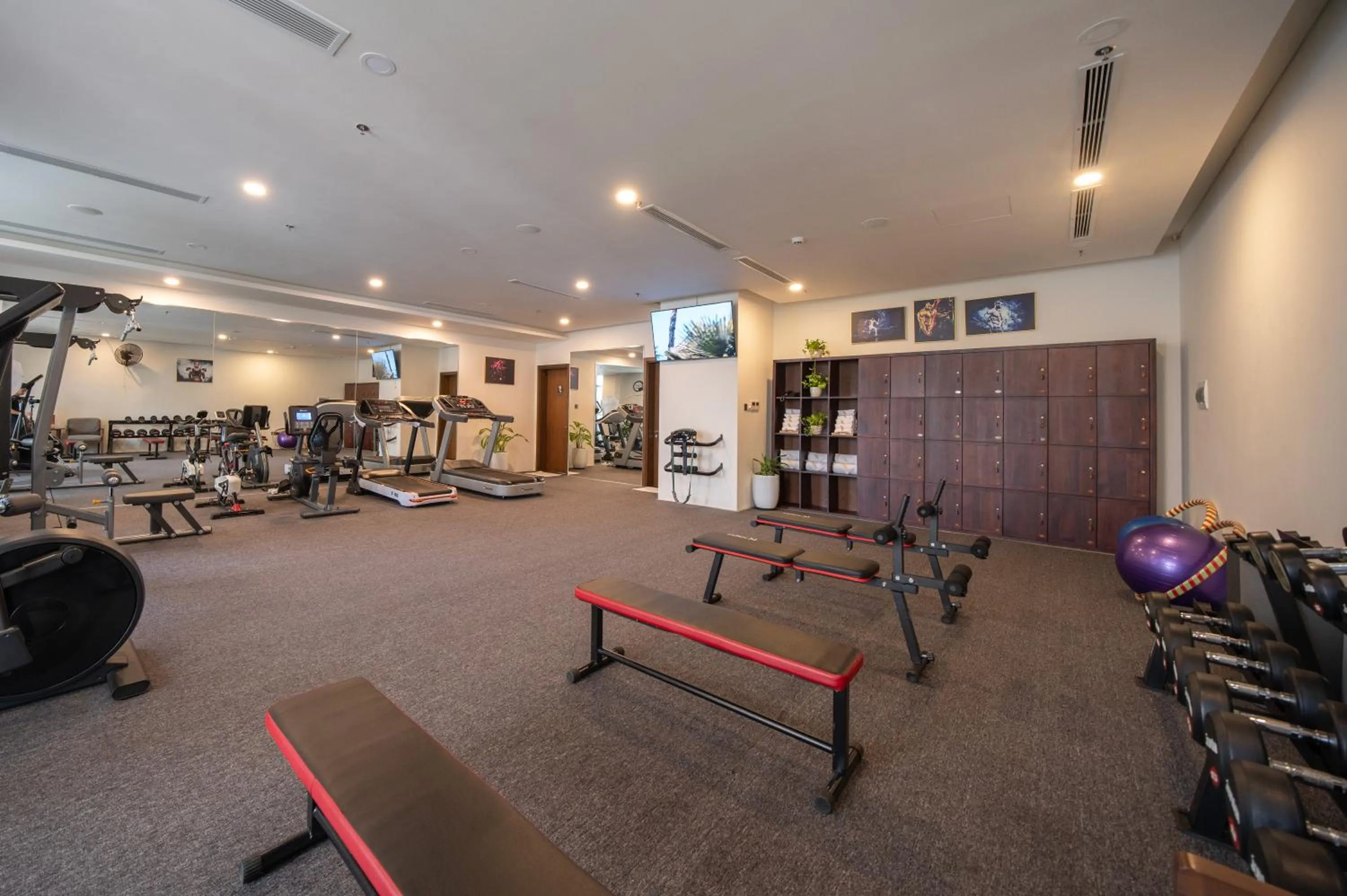 Fitness centre/facilities in Senna Hue Hotel