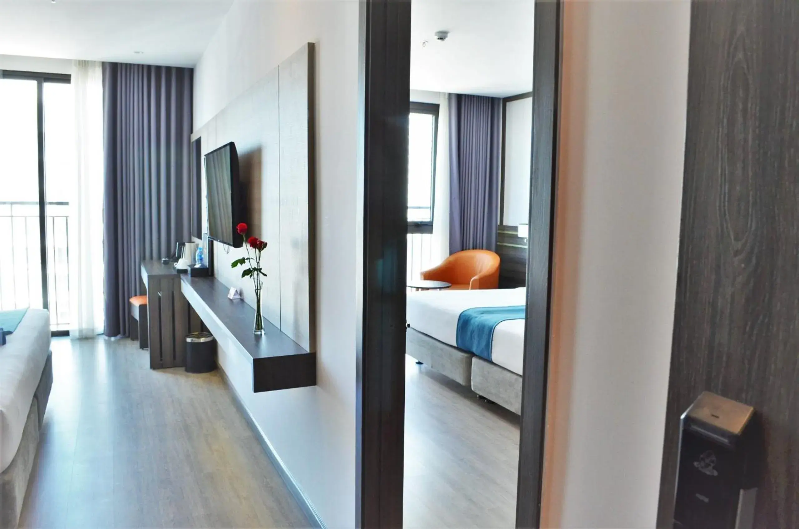 wardrobe, Bed in Seana Hotel wardrobe, Bed in Seana Hotel