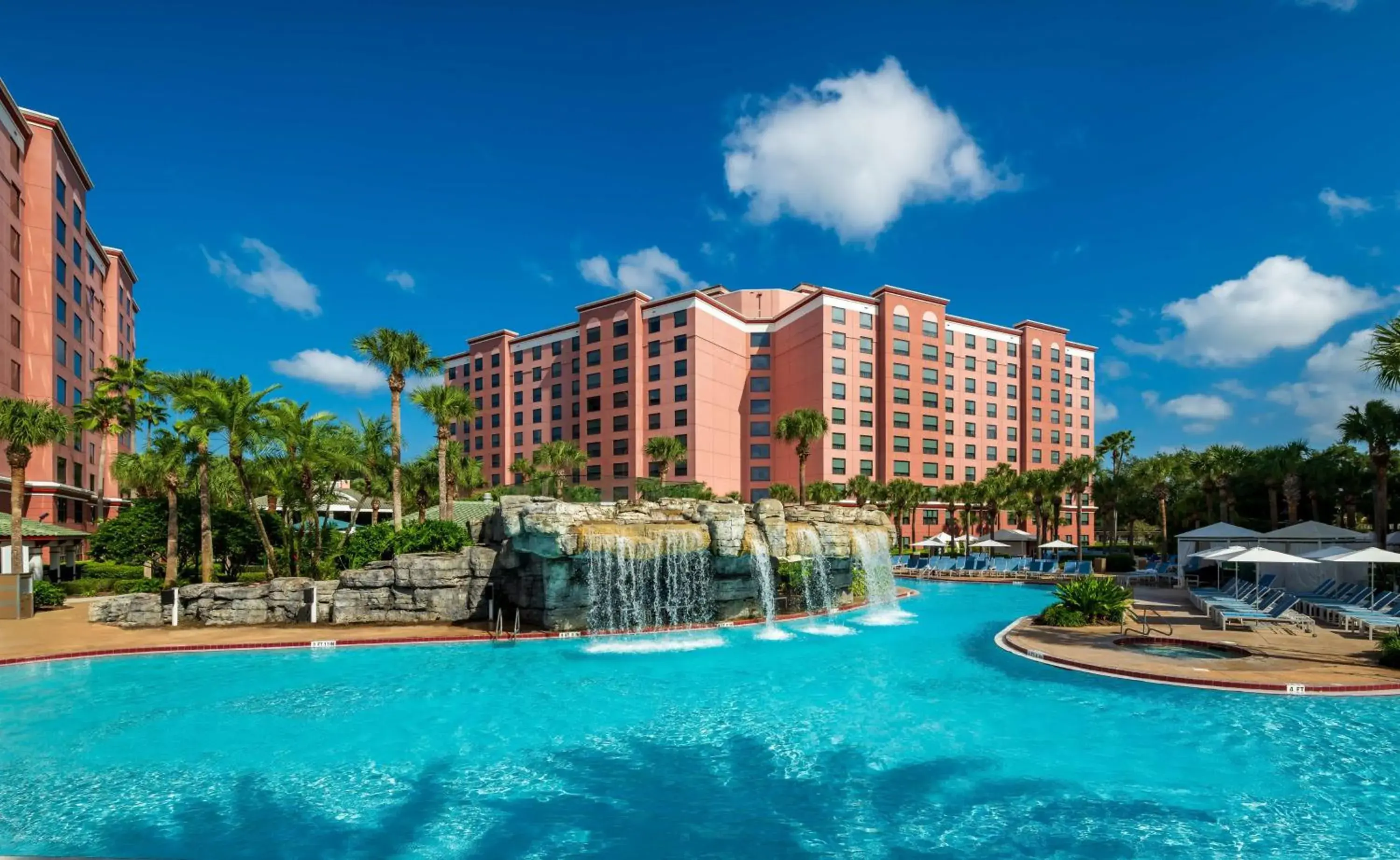 Property building in Caribe Royale Orlando Property building in Caribe Royale Orlando