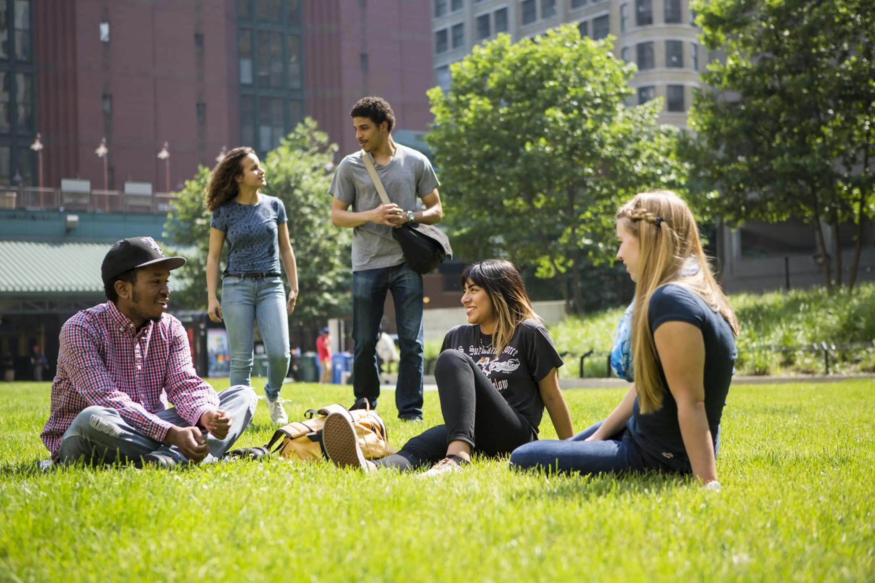 People in HI Chicago Hostel