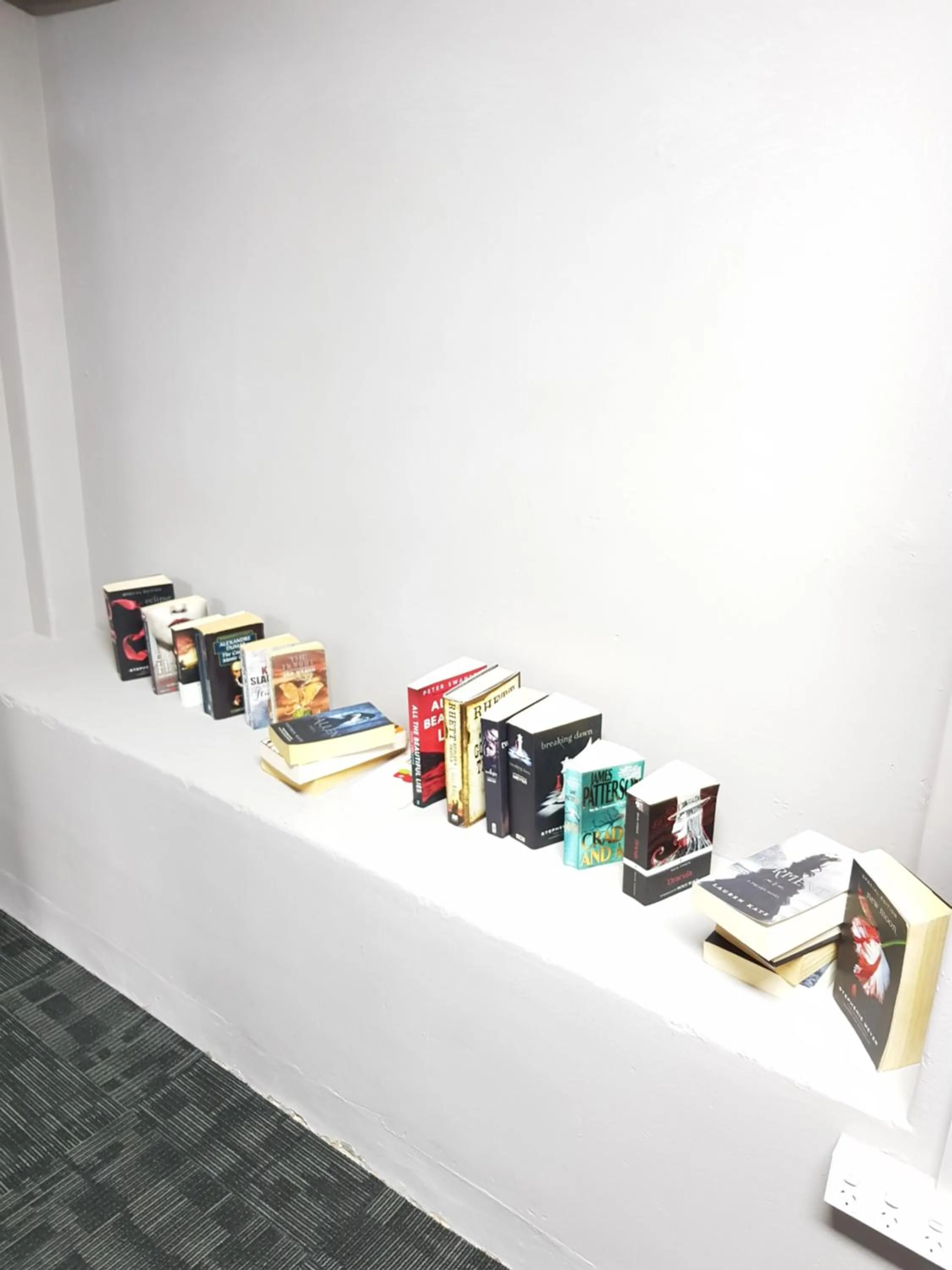 Seating area in HIT Hostel