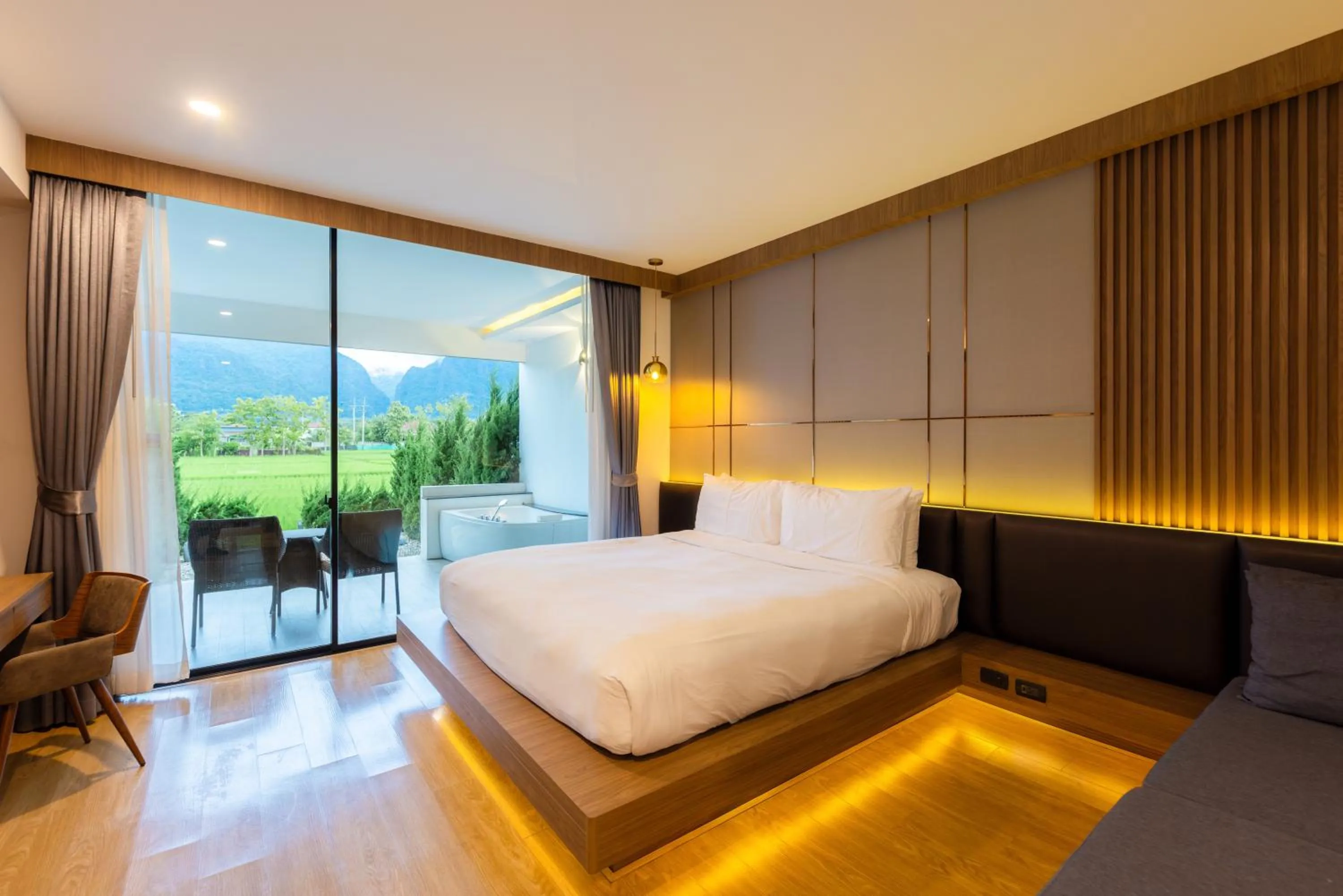 Bed in TEVA Valley Resort