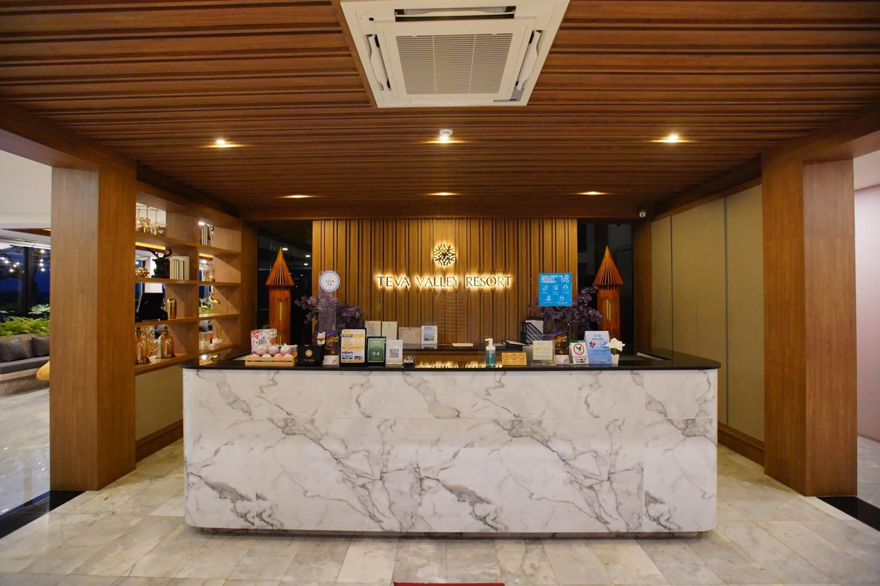 Lobby or reception in TEVA Valley Resort