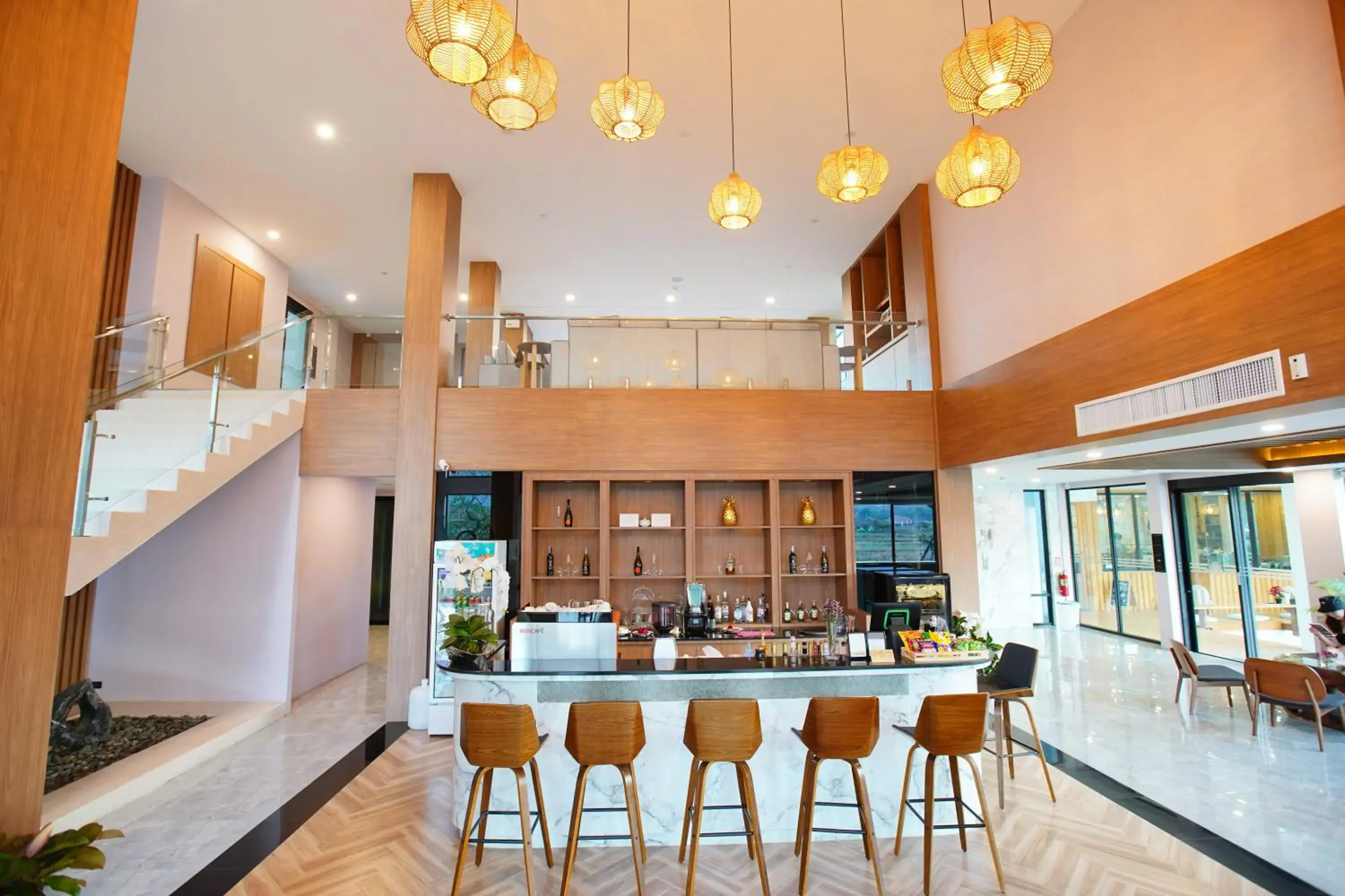 Lounge or bar in TEVA Valley Resort Lounge or bar in TEVA Valley Resort