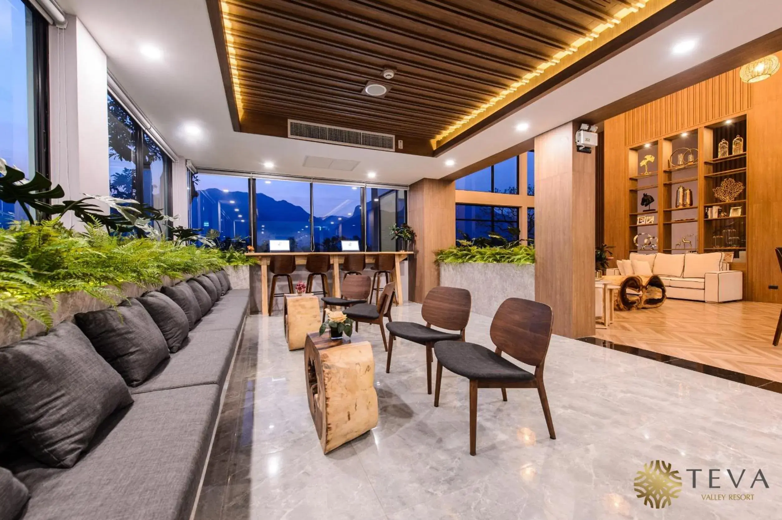 Lobby or reception in TEVA Valley Resort Lobby or reception in TEVA Valley Resort