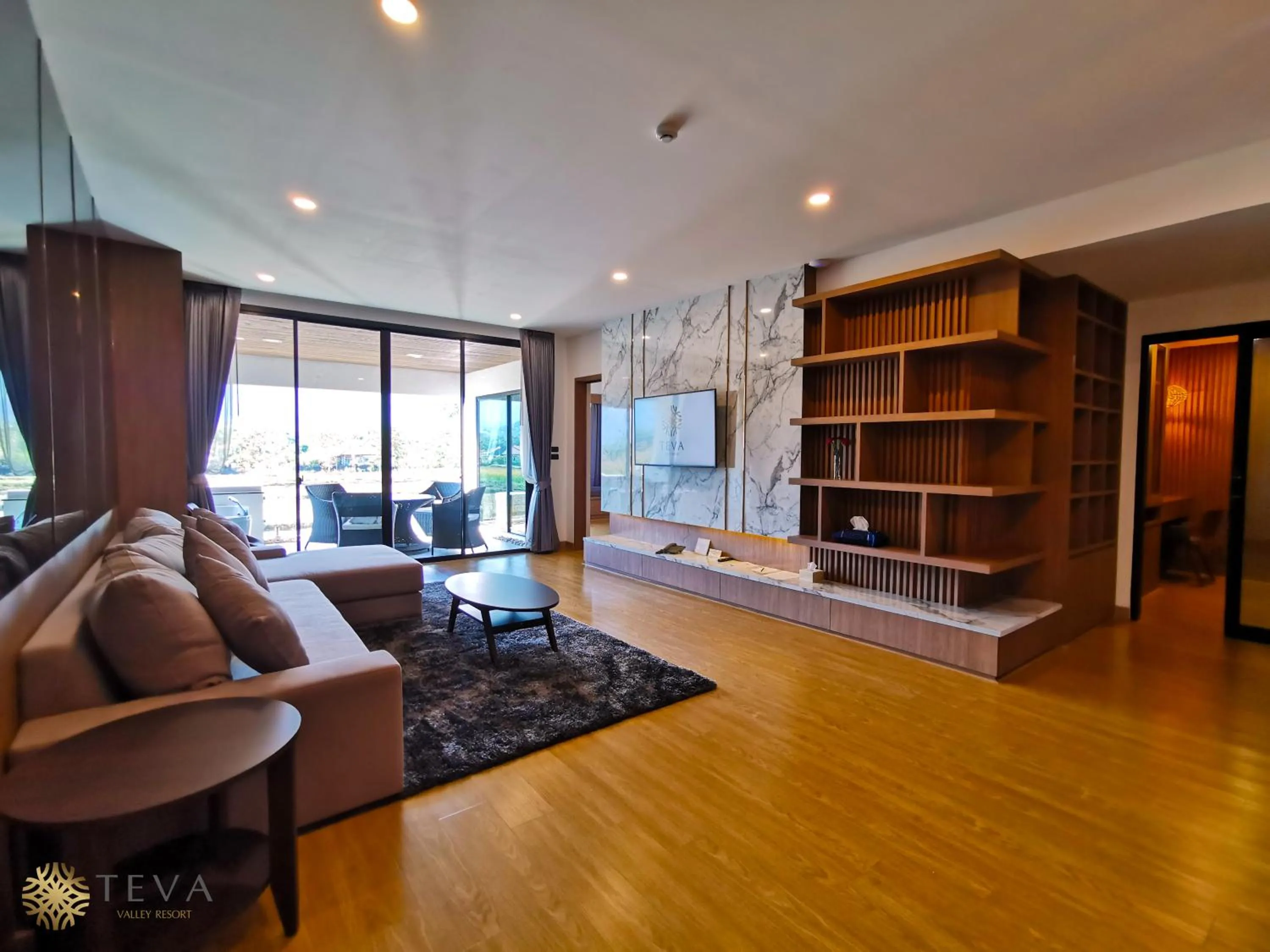 Living room in TEVA Valley Resort