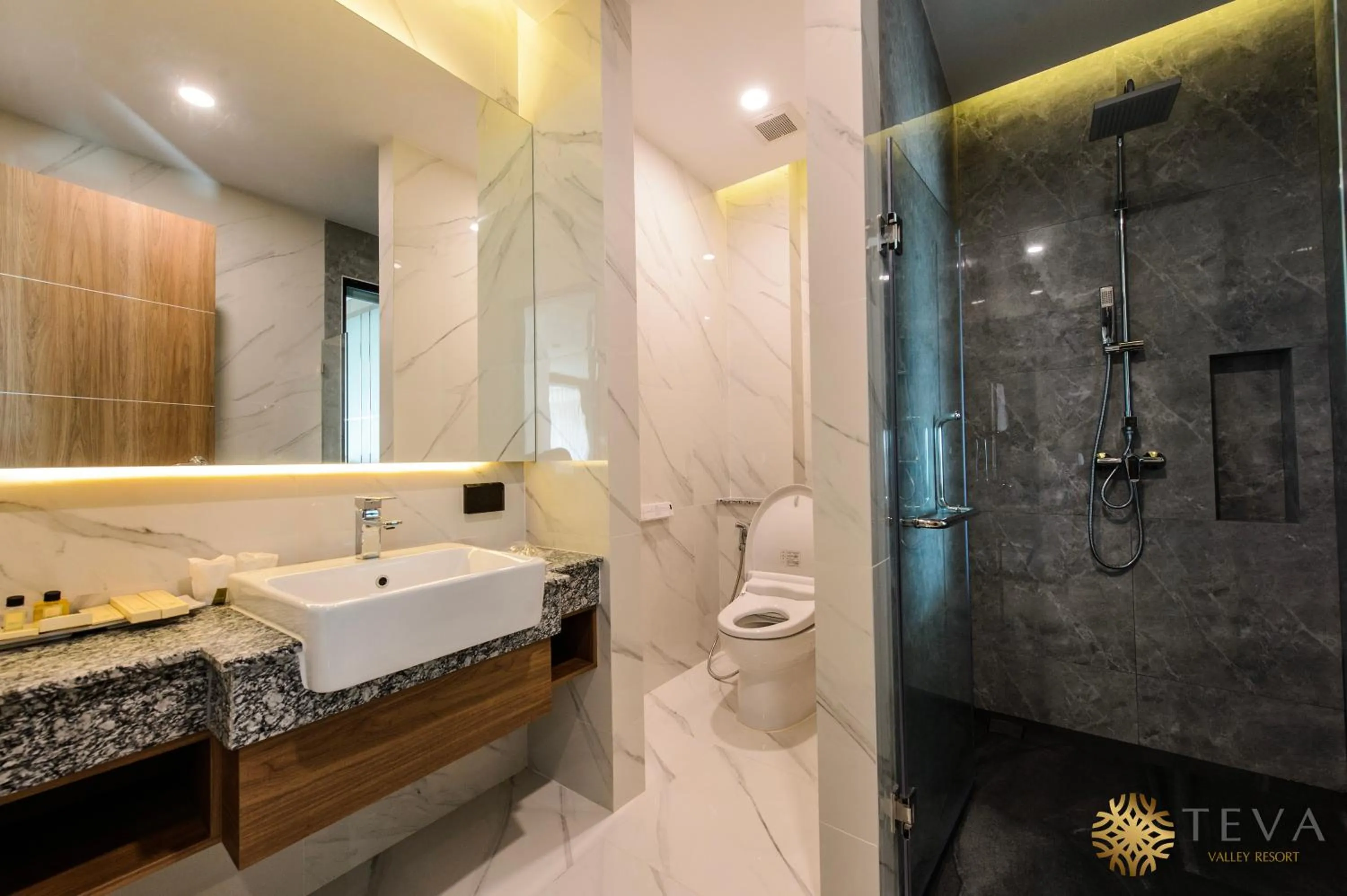 Bathroom in TEVA Valley Resort