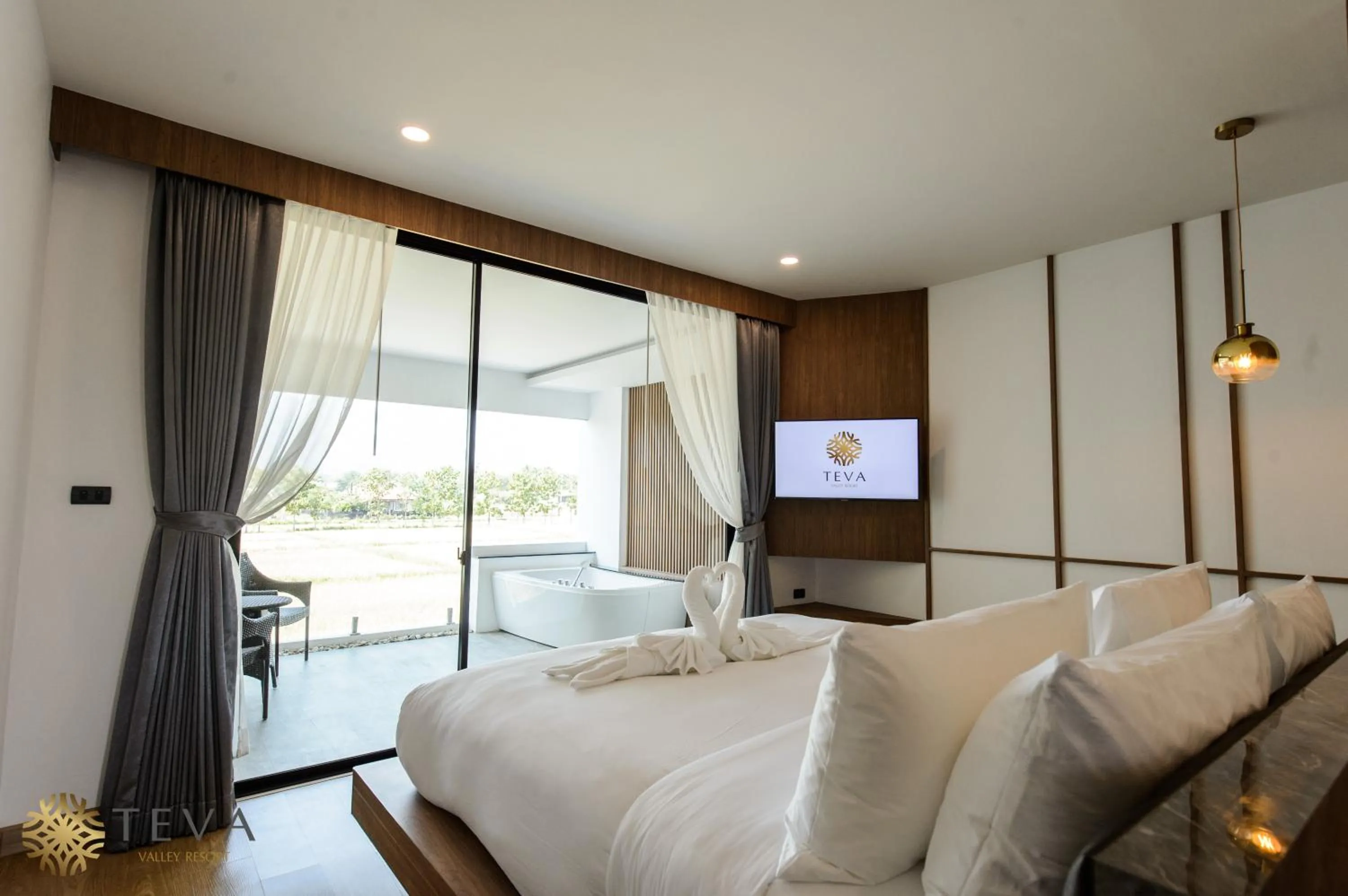 Bed in TEVA Valley Resort