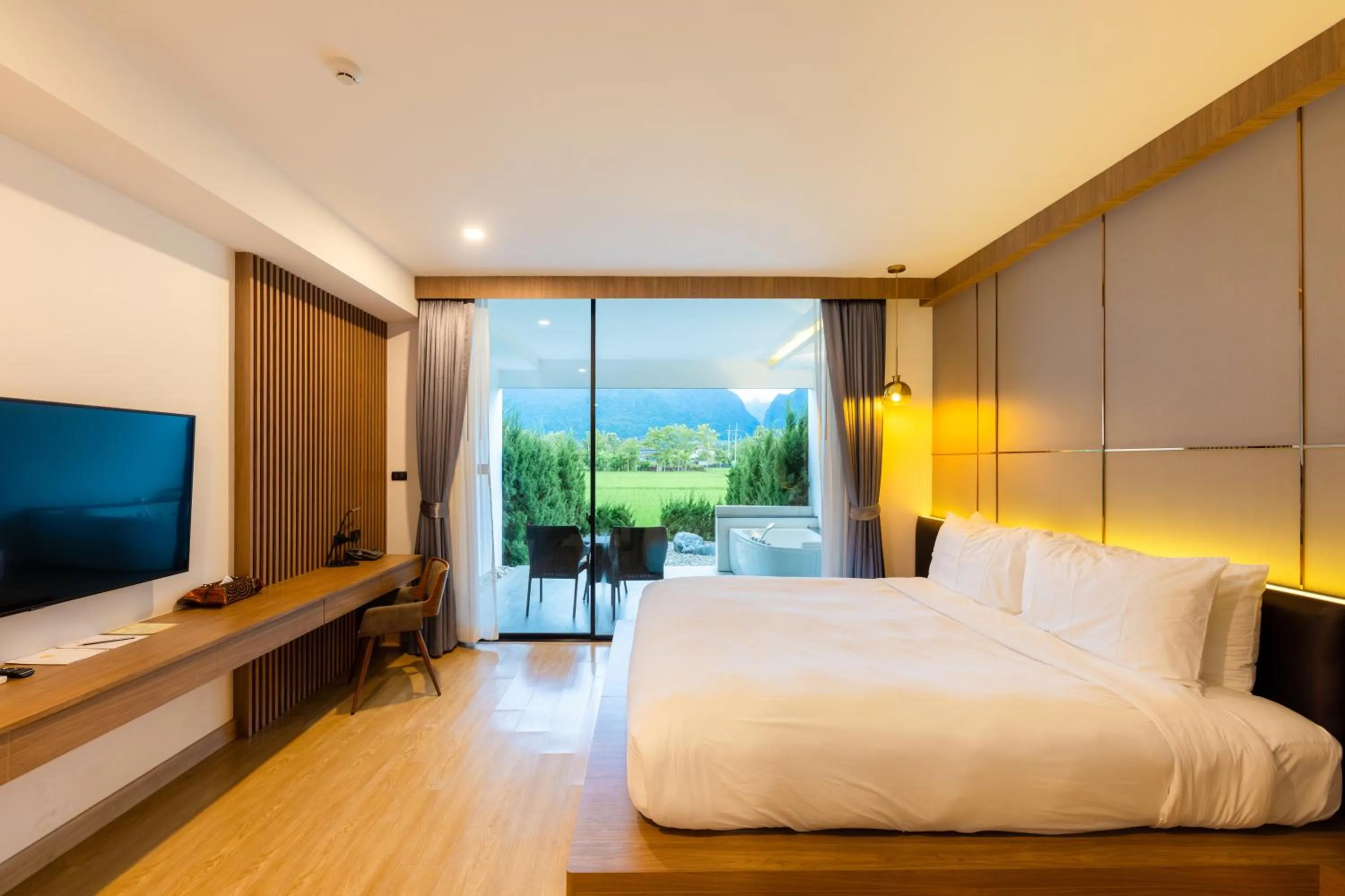 Bed in TEVA Valley Resort