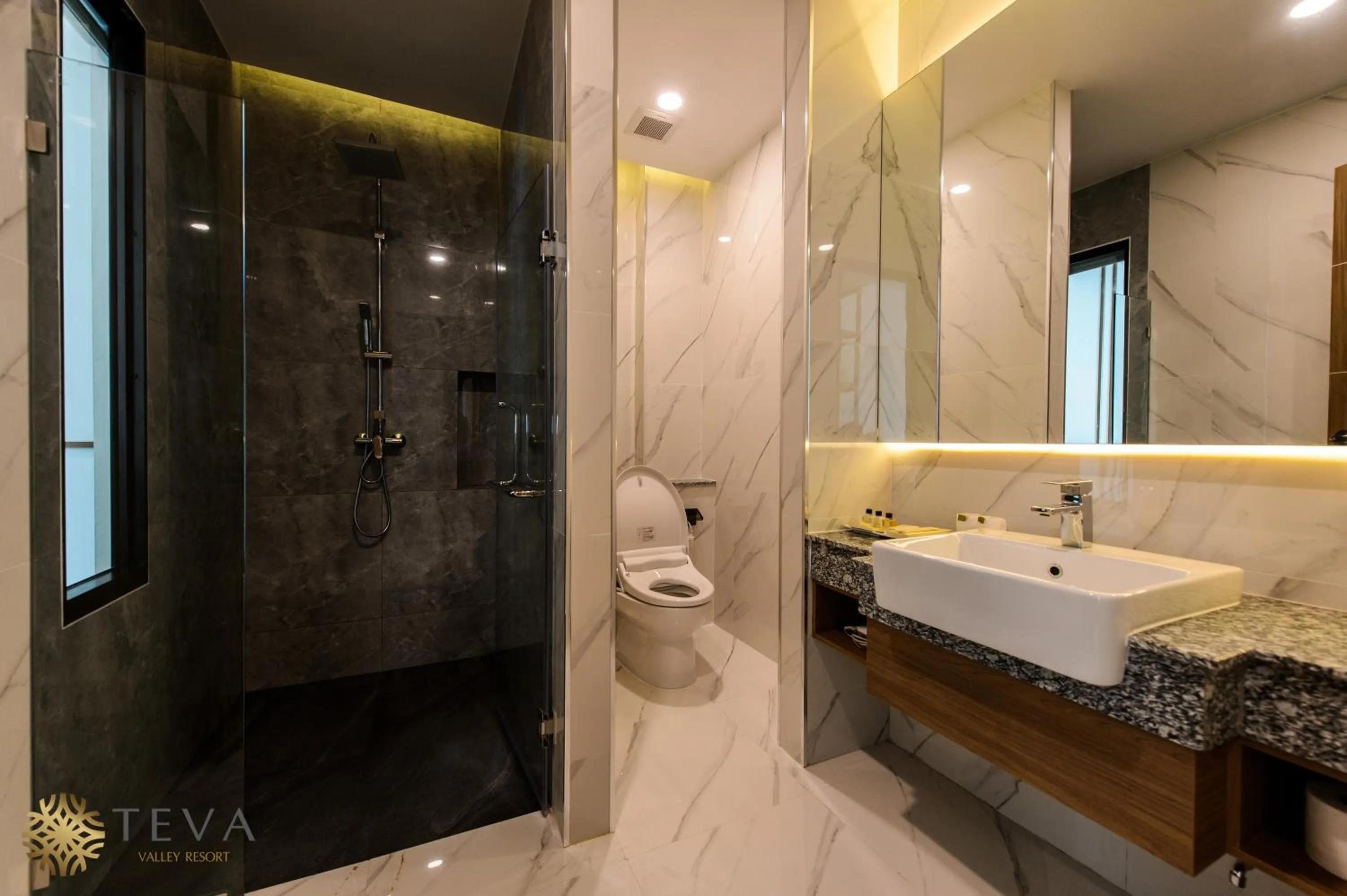 Bathroom in TEVA Valley Resort