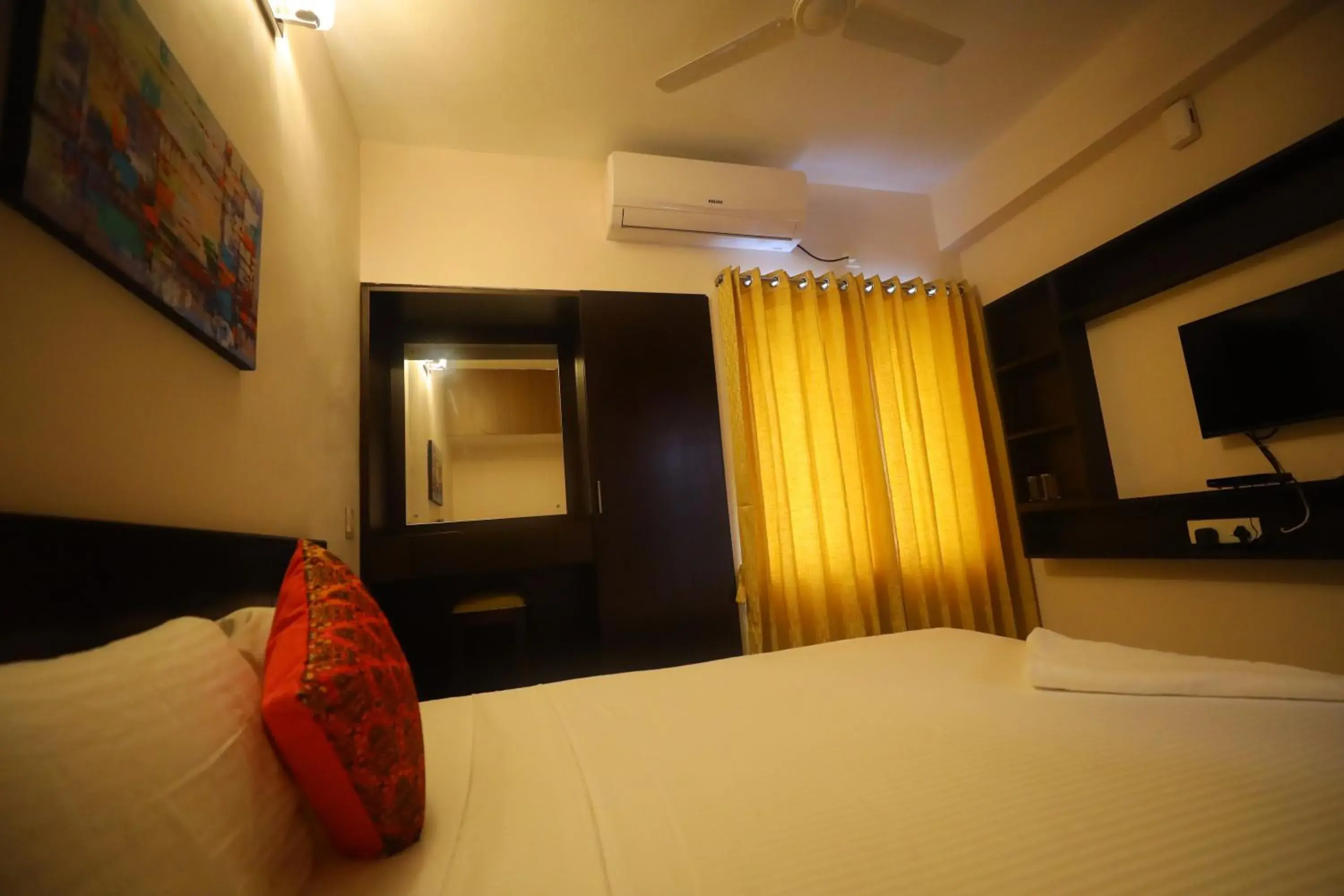 Bedroom, Bed in Kfour Apartment & Hotels Private Limited Bedroom, Bed in Kfour Apartment & Hotels Private Limited