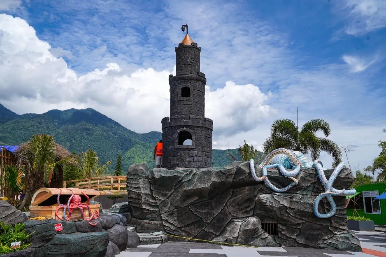 Aqua park in Sabda Alam Hotel & Resort