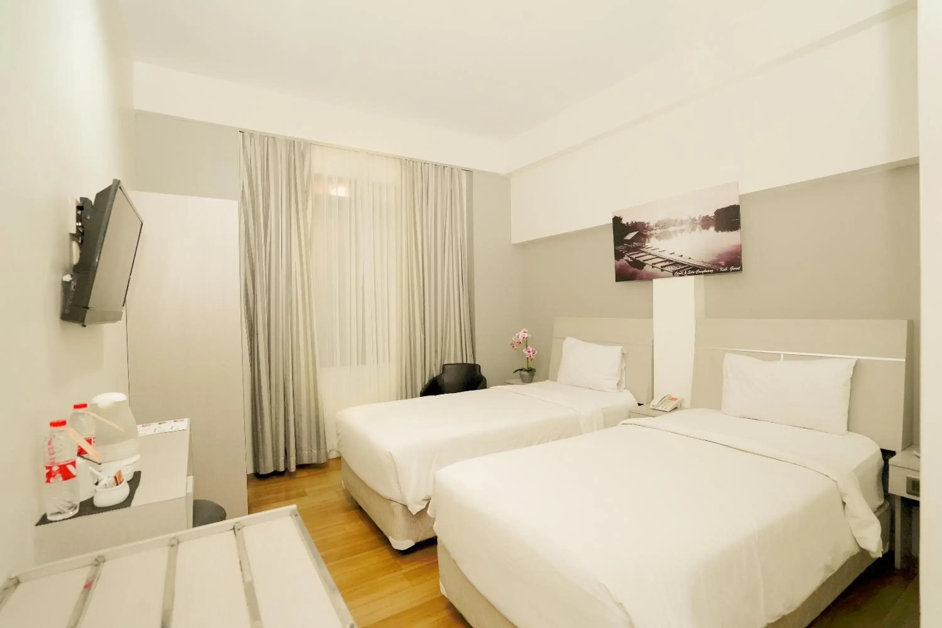 Bed in Sabda Alam Hotel & Resort Bed in Sabda Alam Hotel & Resort