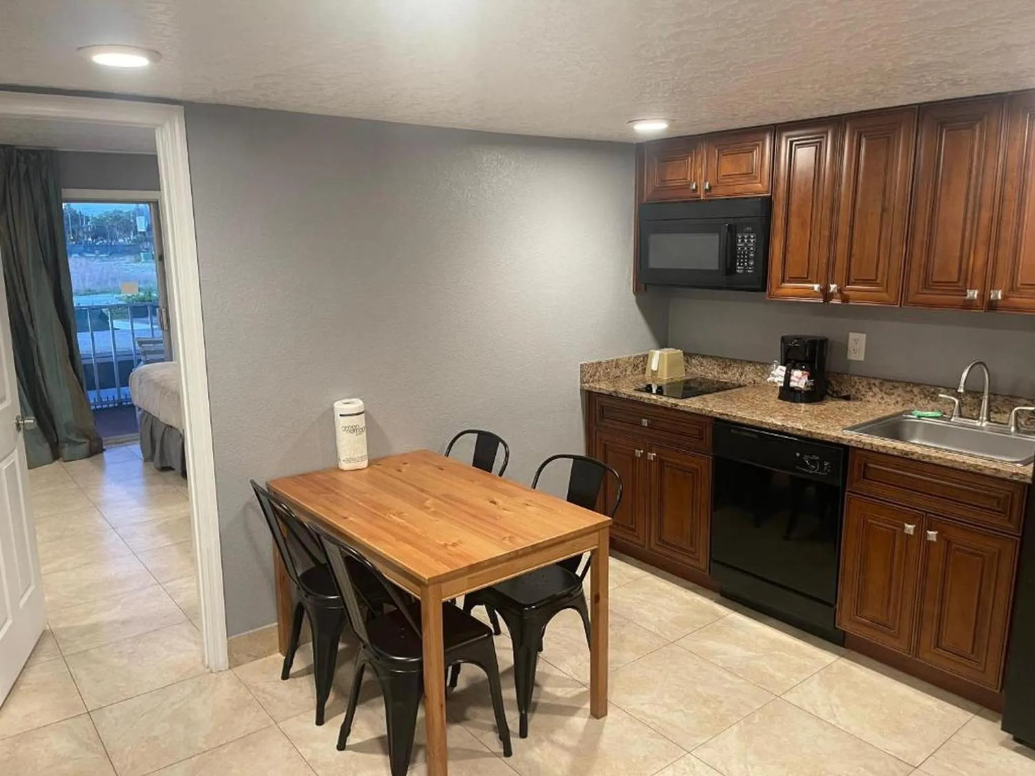 kitchen in Celebration Suites