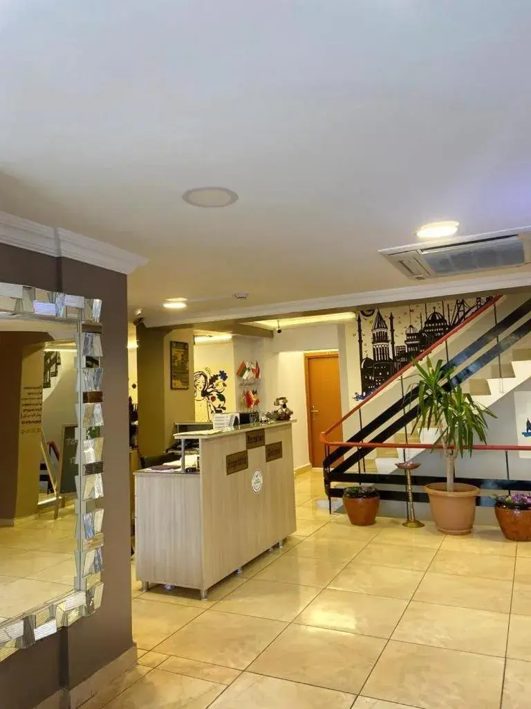 Lobby or reception in Ulubat Castle Hotel Lobby or reception in Ulubat Castle Hotel