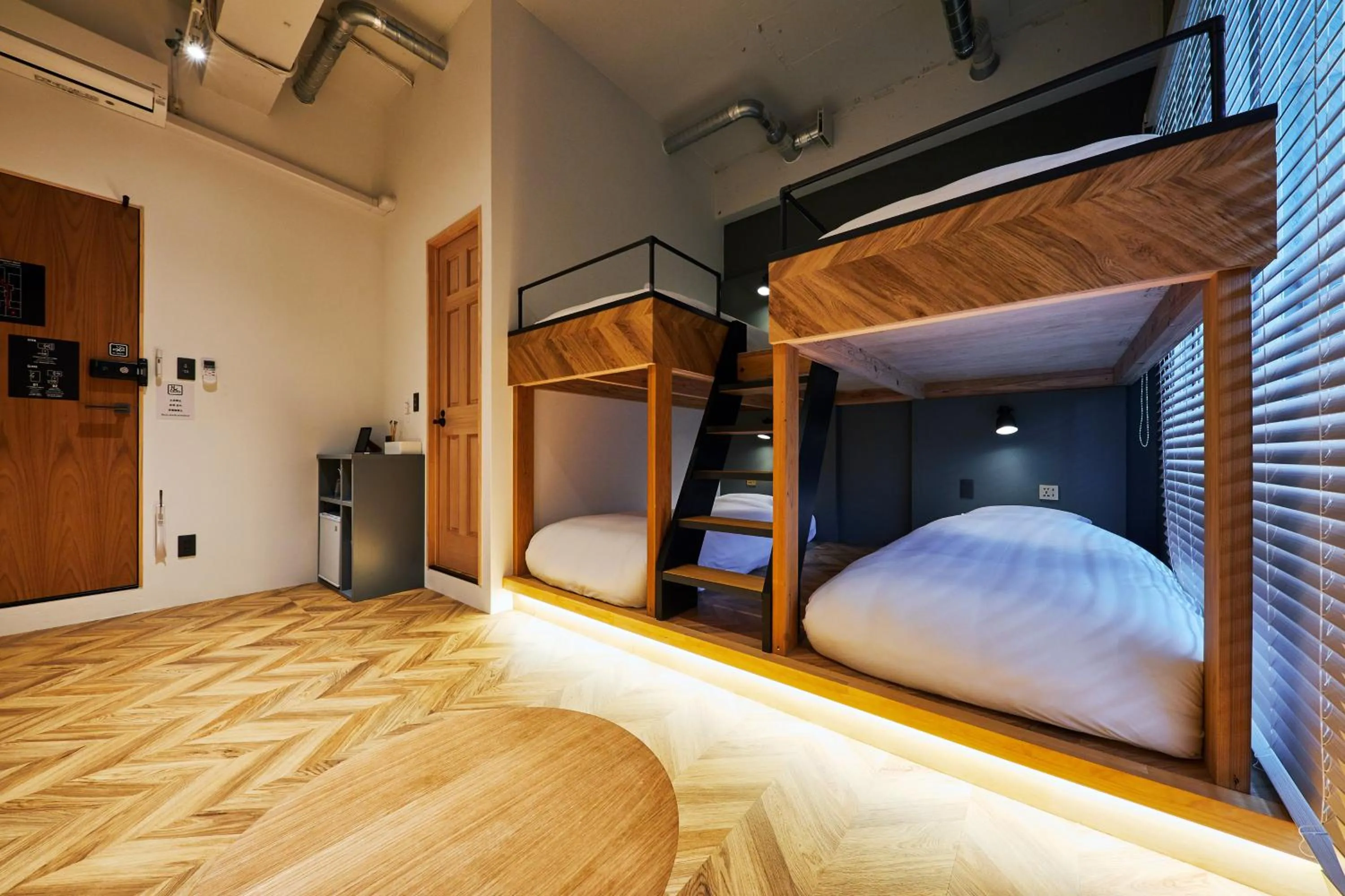 Bedroom, Bed in mizuka Daimyo 6 - unmanned hotel -