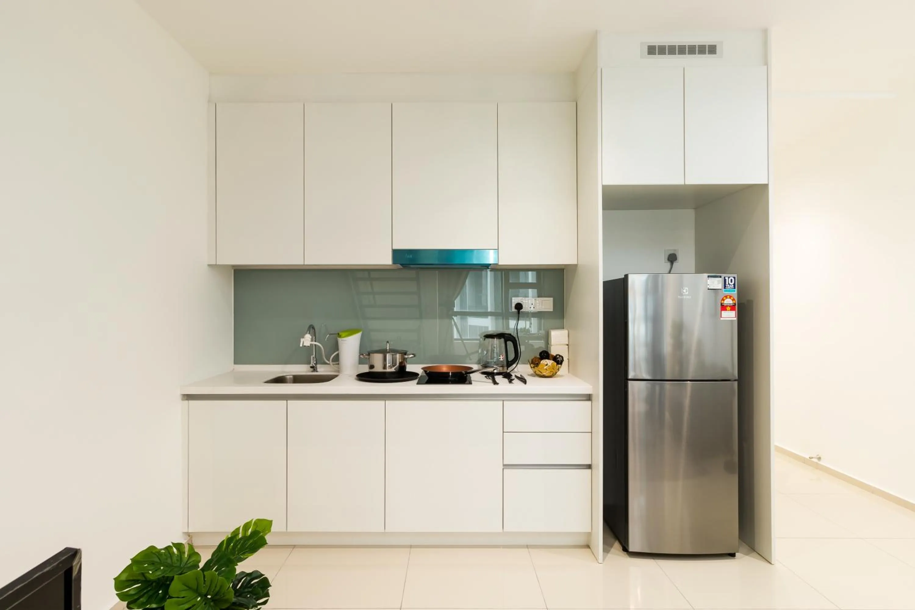 Kitchen or kitchenette in Eko Cheras Premium Suite