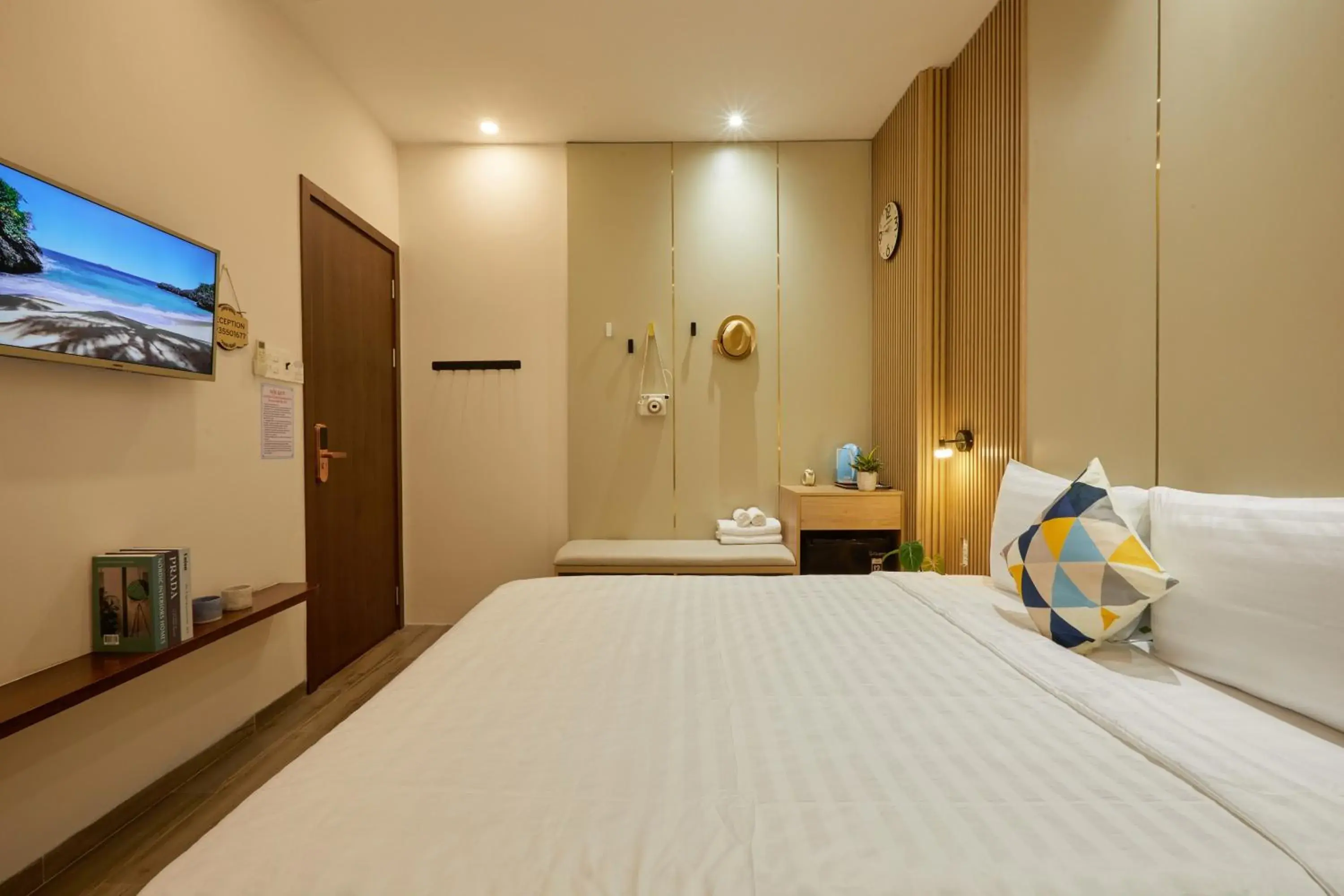 Bed in Lux Quy Nhon Homestay Bed in Lux Quy Nhon Homestay