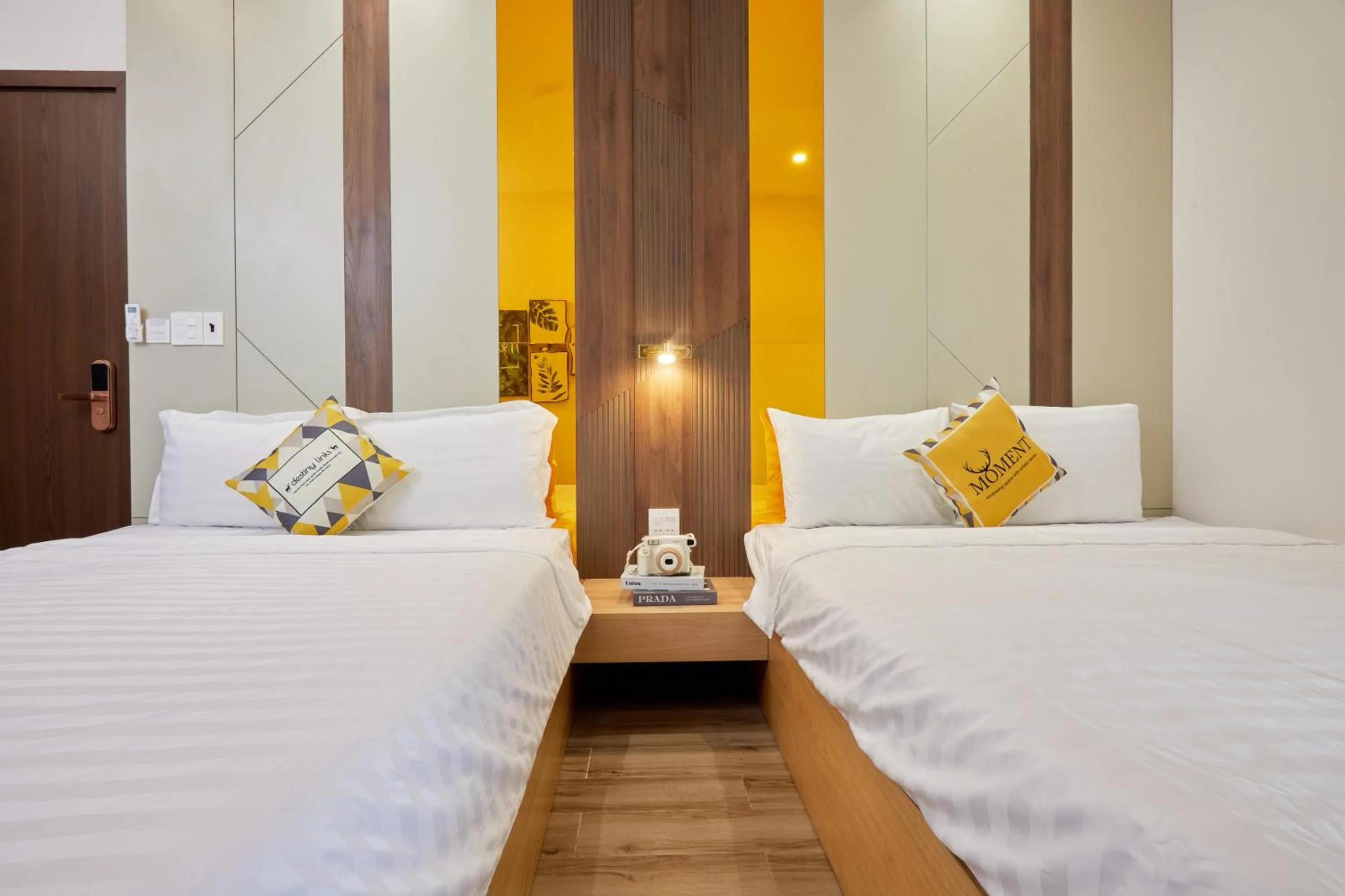 Bed in Lux Quy Nhon Homestay